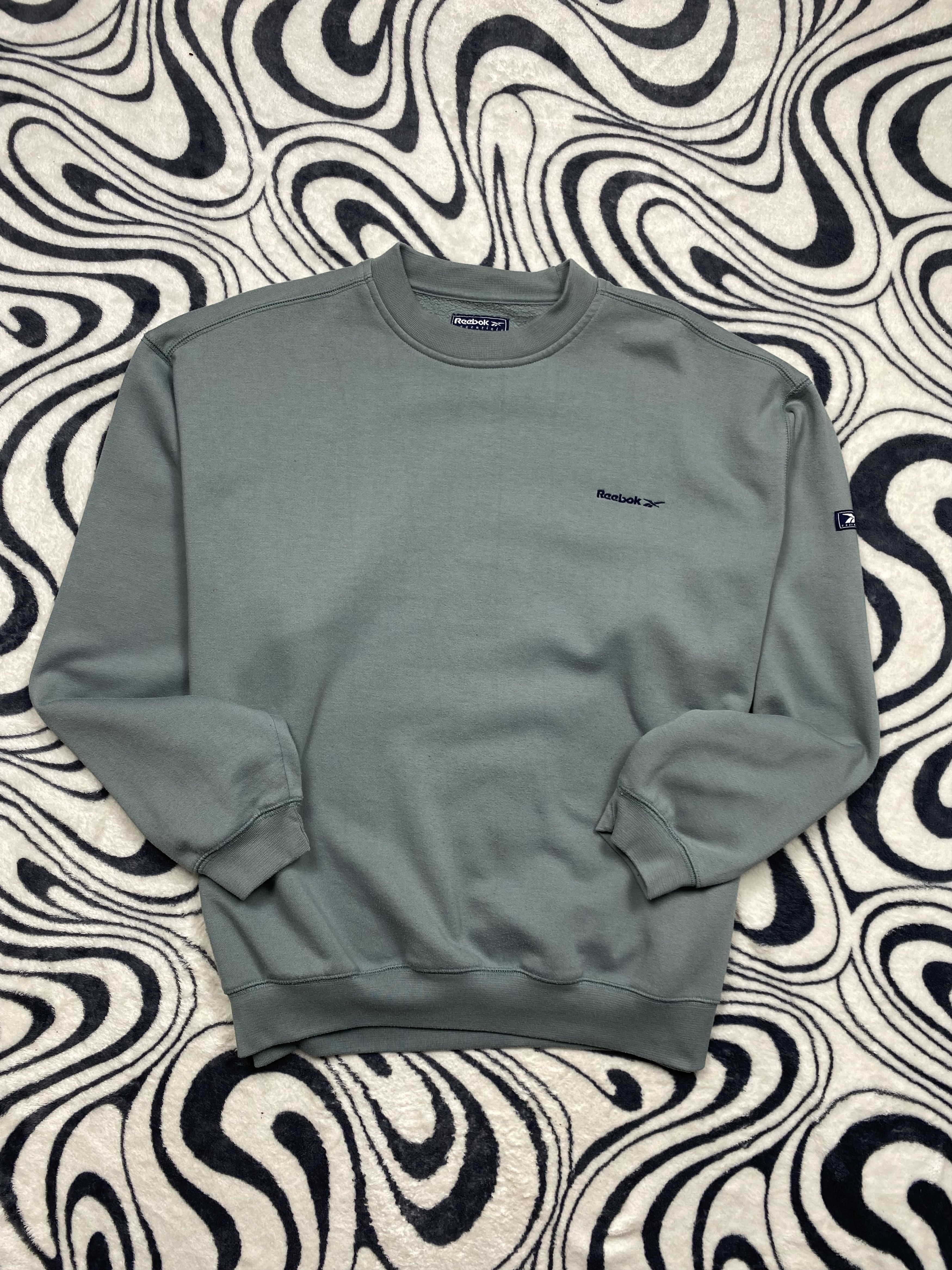 Reebok Reebok 90s Vintage Mens Sweatshirt Size US L / EU 52-54 / 3 - 1 Thumbnail