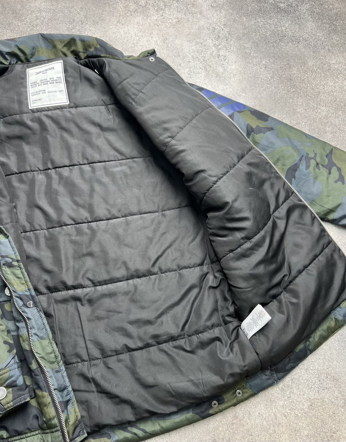 Zadig & Voltaire Zadig&Voltaire camo jacket Size US M / EU 48-50 / 2 - 5 Thumbnail