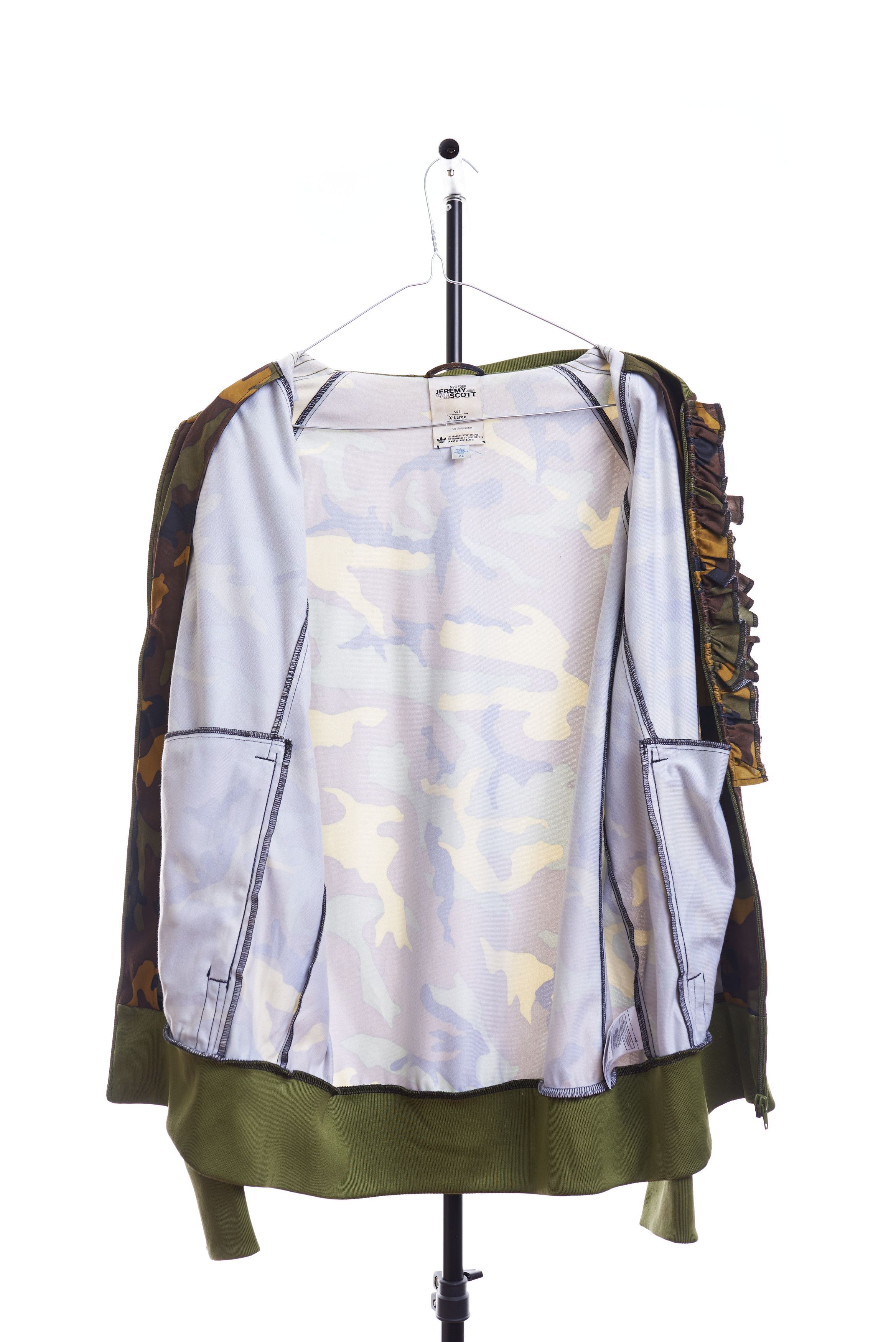 Adidas × Jeremy Scott EXTREMELY RARE Adidas x JEREMY SCOTT Track Jacket Camo Size US XL / EU 56 / 4 - 3 Thumbnail