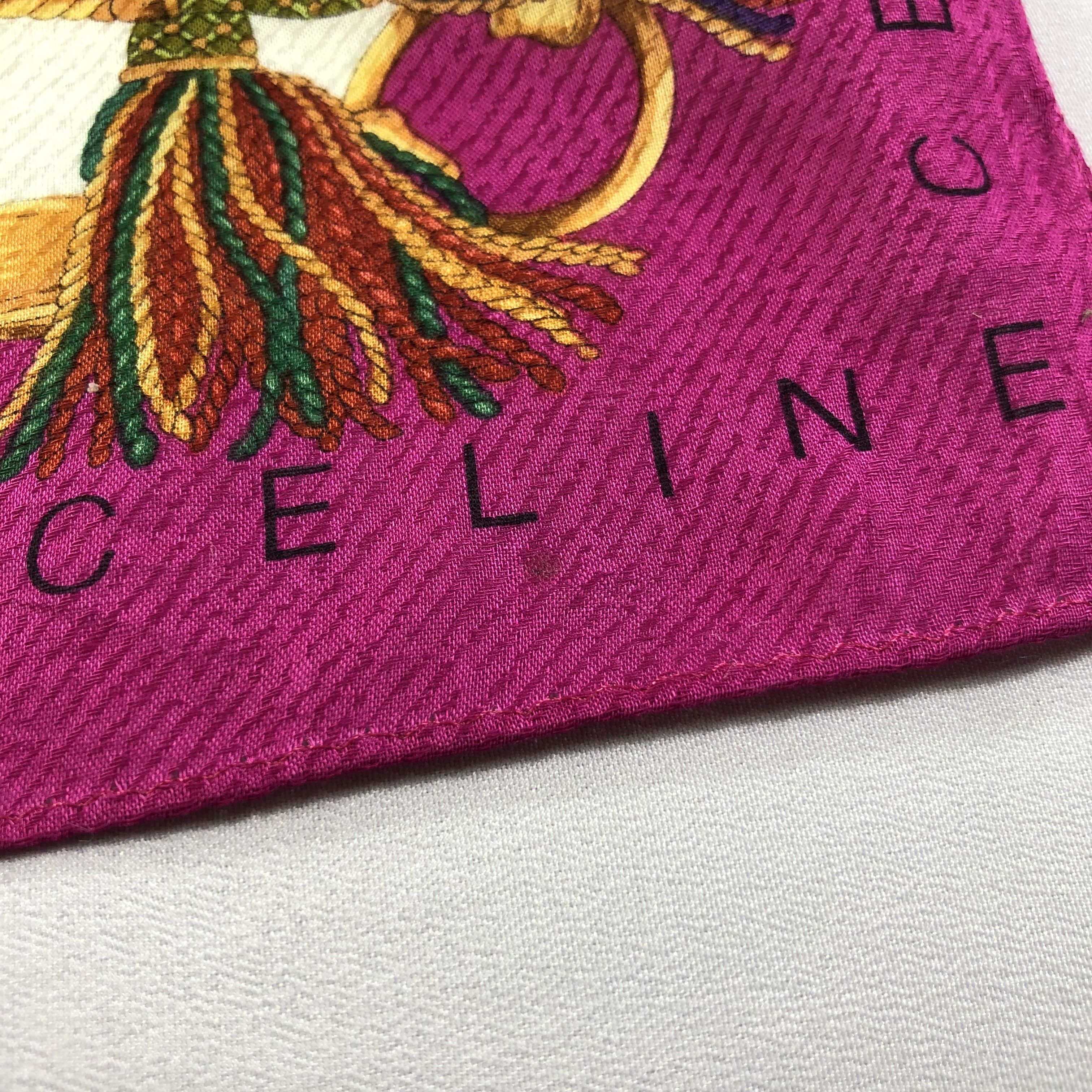 Celine Celine Handkerchief Neckerchief Bandana H1882 Size ONE SIZE - 5 Thumbnail