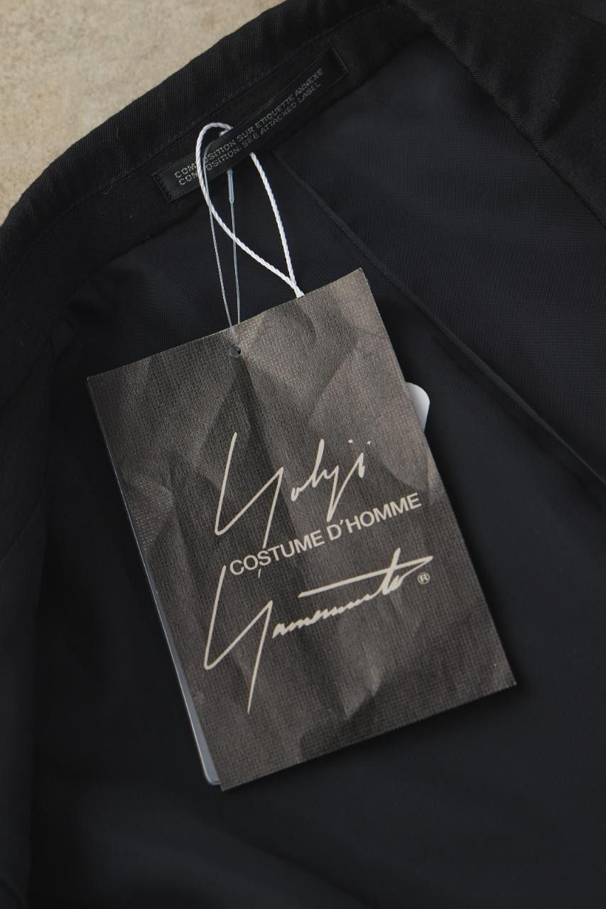 Yohji Yamamoto Yohji Yamamoto COSTUME D'HOMME Wool Gabardine Suit Jacket Size 44R - 2 Thumbnail
