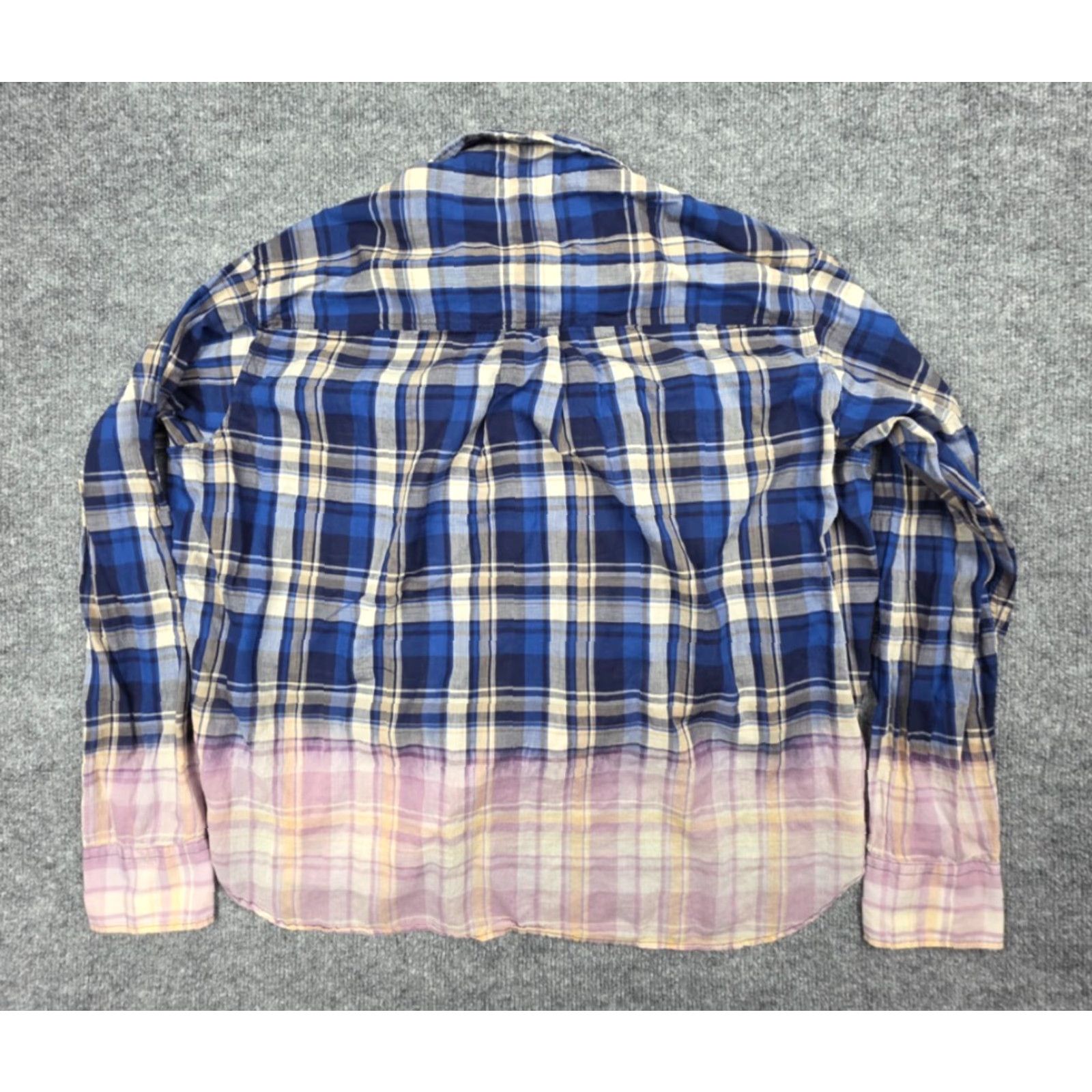 Rag & Bone rag & bone Florian Plaid Shirt Button-Up M Women's Cotton Multicolor Long Sleeve Casual Size M / US 6-8 / IT 42-44 - 3 Thumbnail