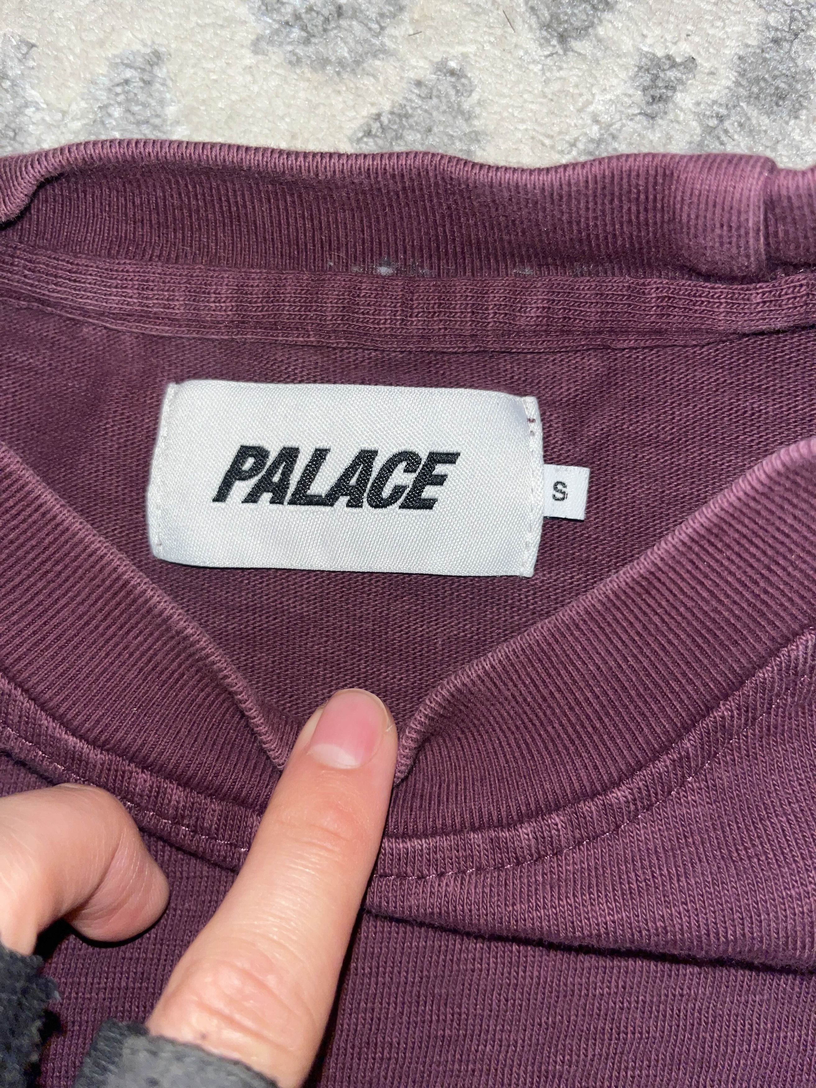 Palace Palace P-Slub Pocket Burgundy Shirt Size US S / EU 44-46 / 1 - 3 Thumbnail