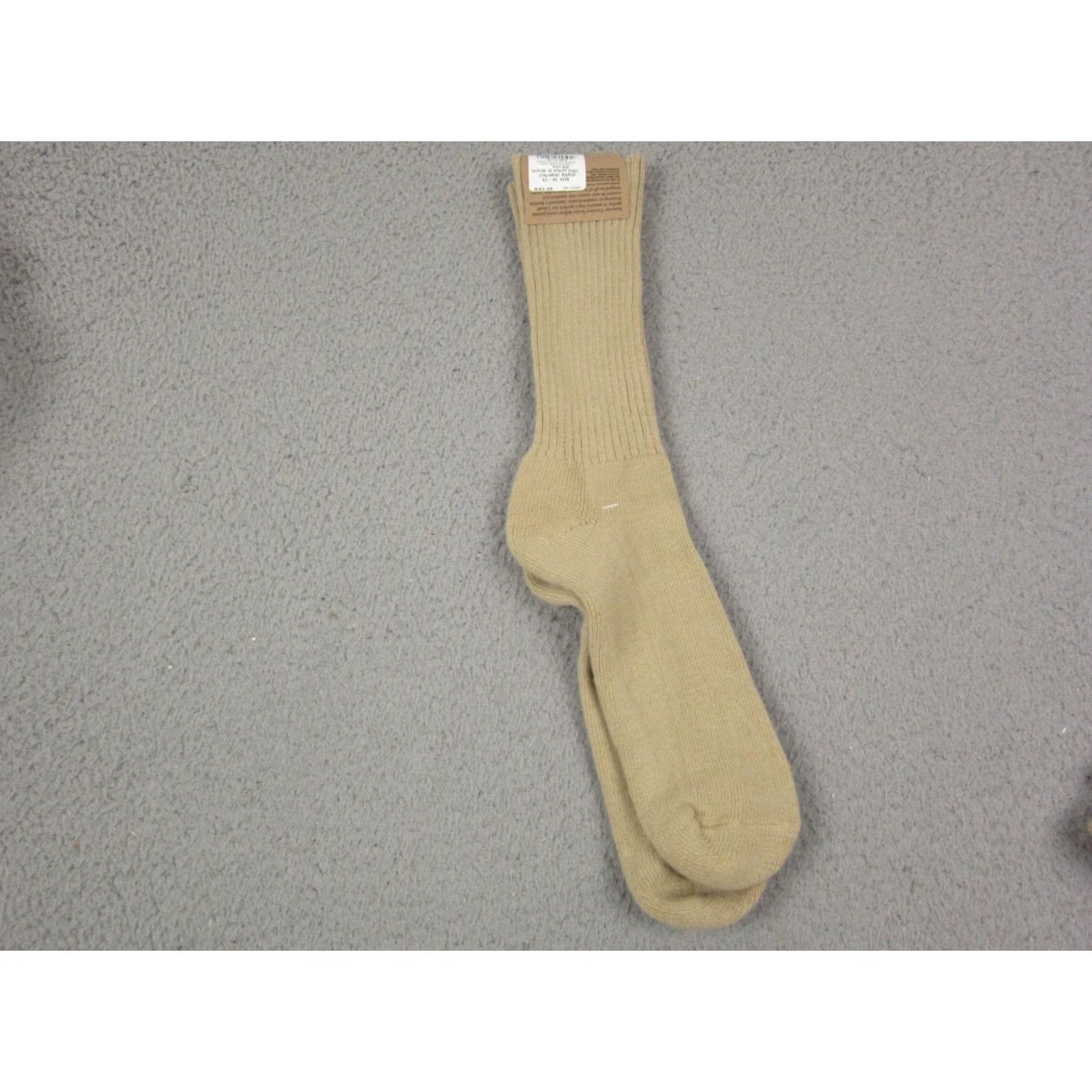 Vintage Isotoner Socks - Size 10-13 Vintage Beige, Merino Wool, 5-Pair Set - Shipping Fast Size ONE SIZE - 6 Thumbnail