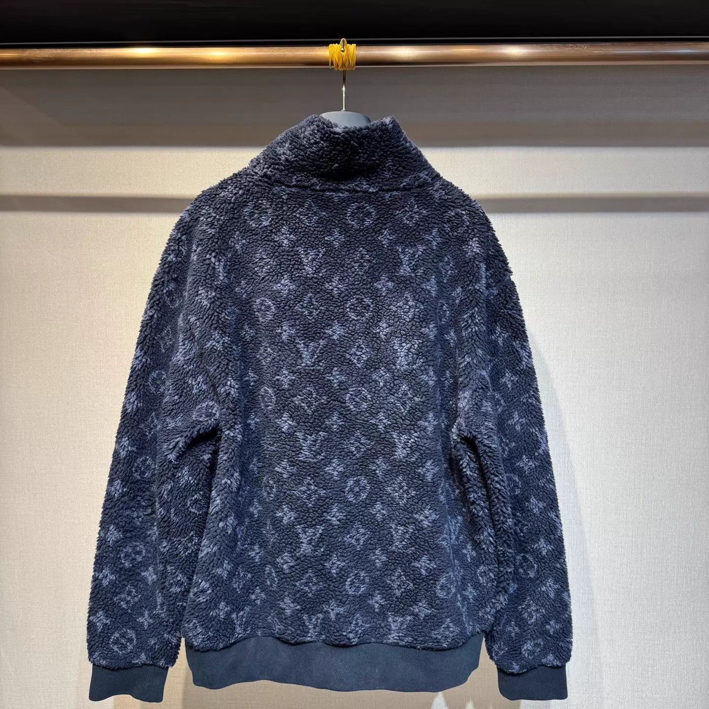 Louis Vuitton LV Black Monogram Teddy Zip Jacket M Size US M / EU 48-50 / 2 - 2 Thumbnail