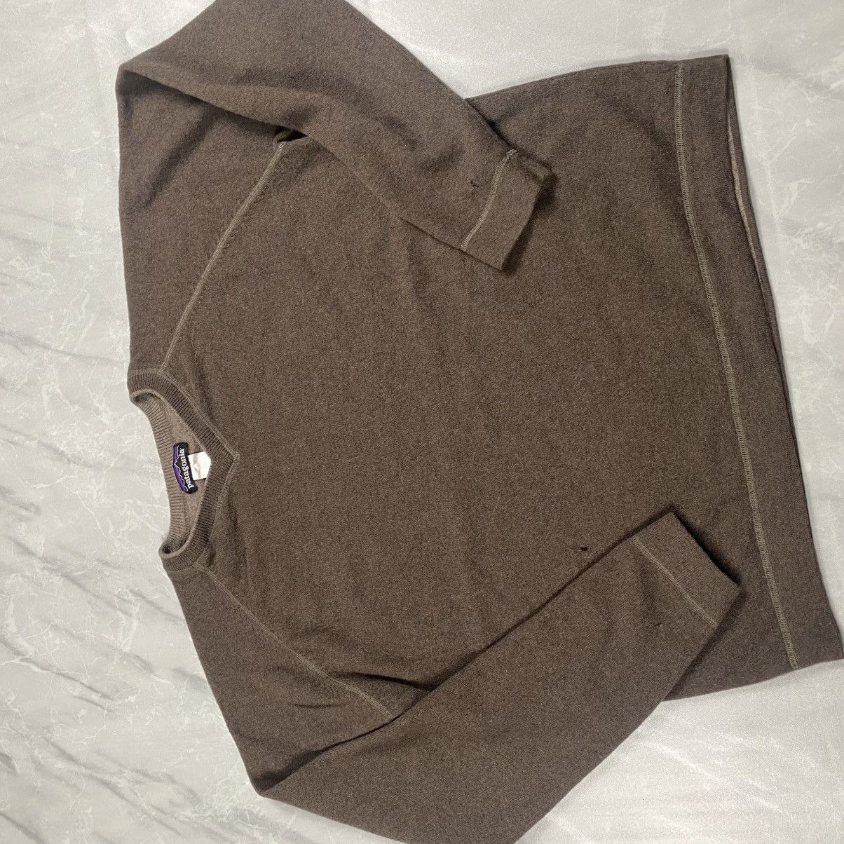 Patagonia Vintage Patagonia Wool Knit Brown Boxy Sweaters Size US M / EU 48-50 / 2 - 5 Thumbnail