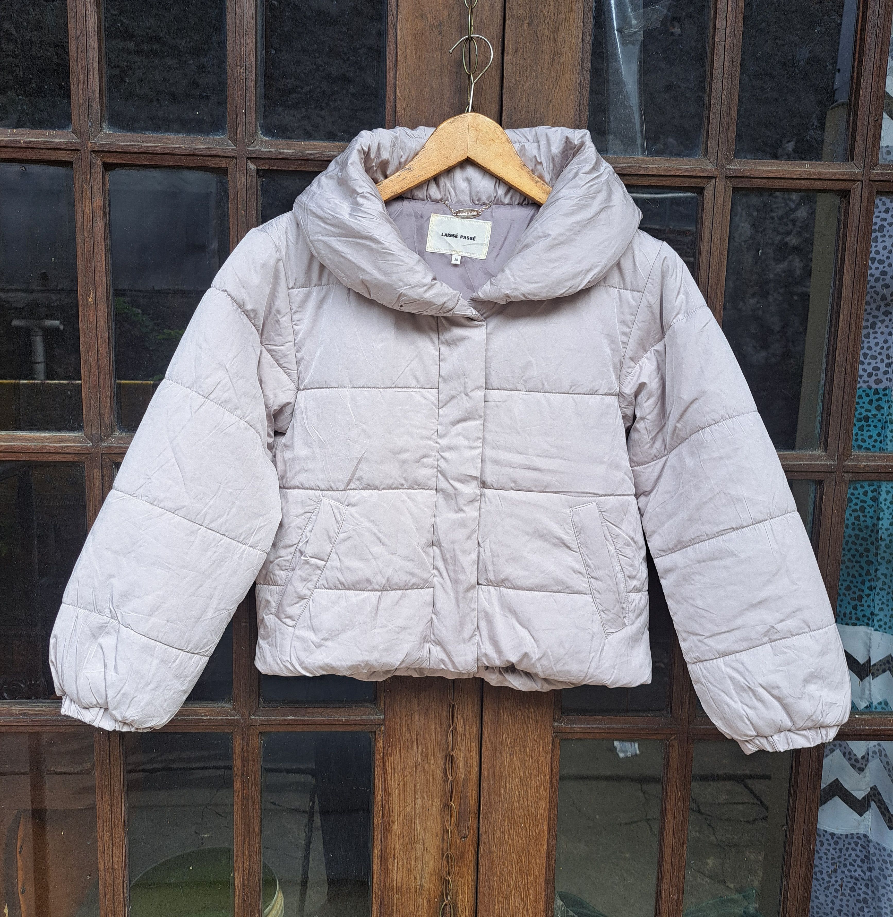 Japanese Brand Laisse Passe Down Jacket Womens Boxy Size 36 Size S / US 4 / IT 40 - 1 Thumbnail
