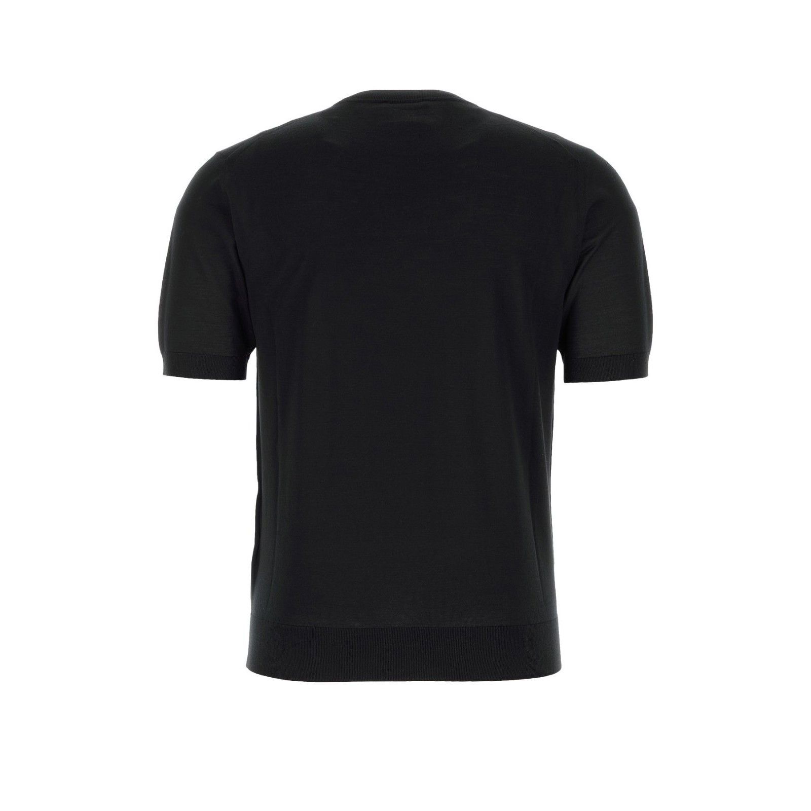 Prada PRADA Black Wool T-shirt New & Authentic (Men's size:L;) Size US L / EU 52-54 / 3 - 2 Thumbnail