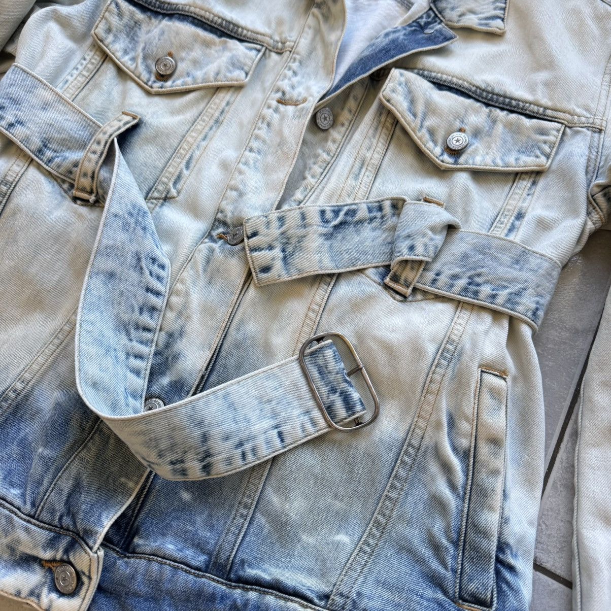 Golden Goose Golden Goose Light Blue Belted Denim Jacket Size M Size M / US 6-8 / IT 42-44 - 4 Thumbnail