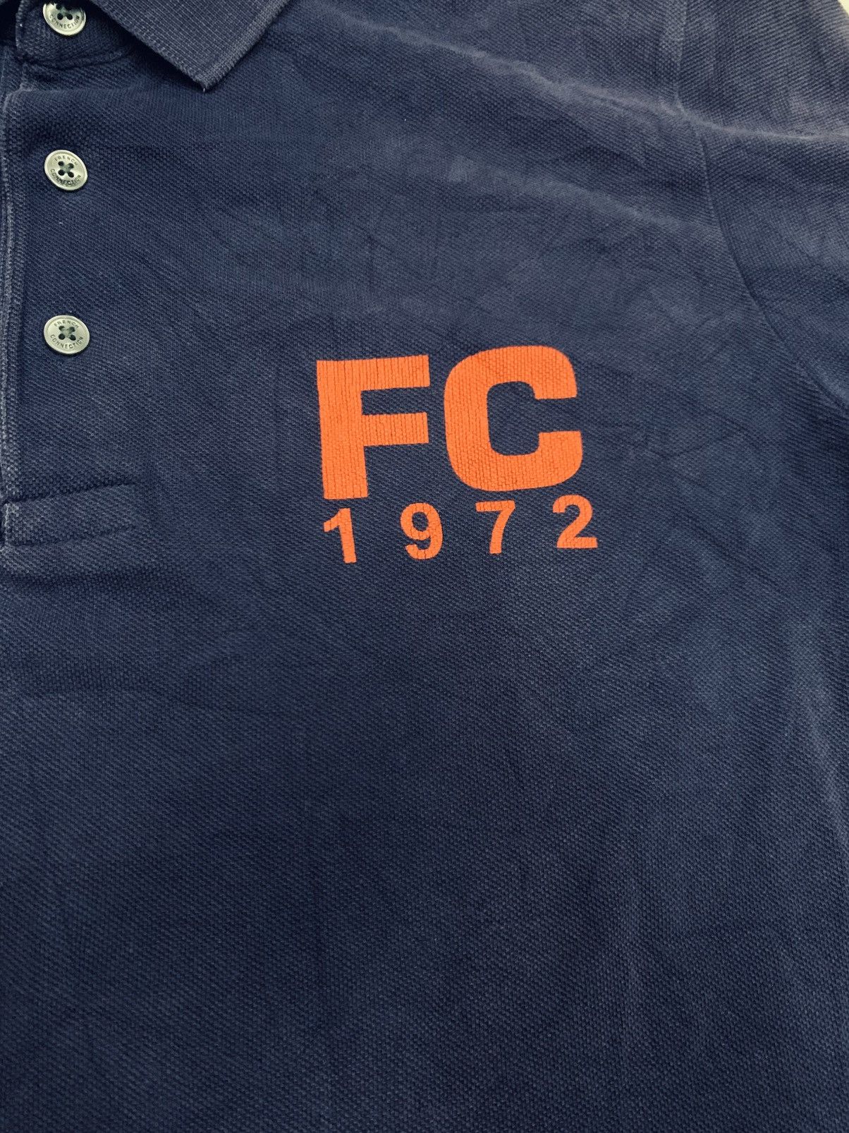 French Connection FCUK polo number Backprint Size US M / EU 48-50 / 2 - 7 Thumbnail