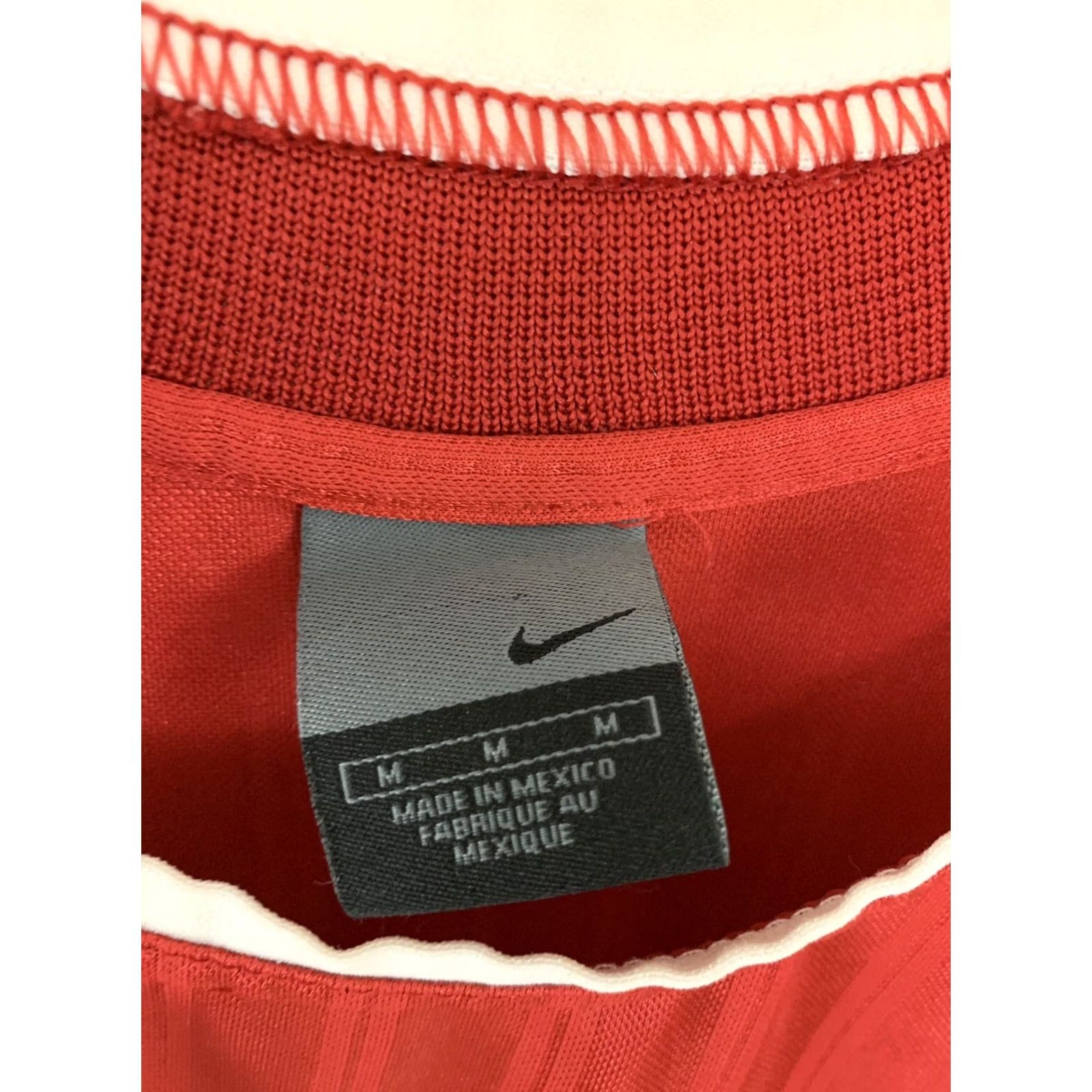 Nike VINTAGE Nike T-Shirt Short Sleeve Athletic Red Men's M Shirt Size US M / EU 48-50 / 2 - 2 Thumbnail