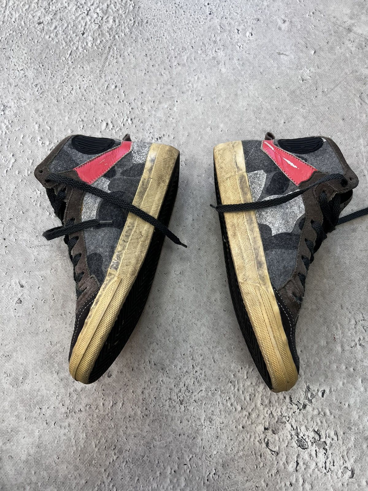 Designer × Golden Goose Golden Goose HIGH Star Sneaker 2.12 shoes Size US 6 / IT 36 - 8 Thumbnail