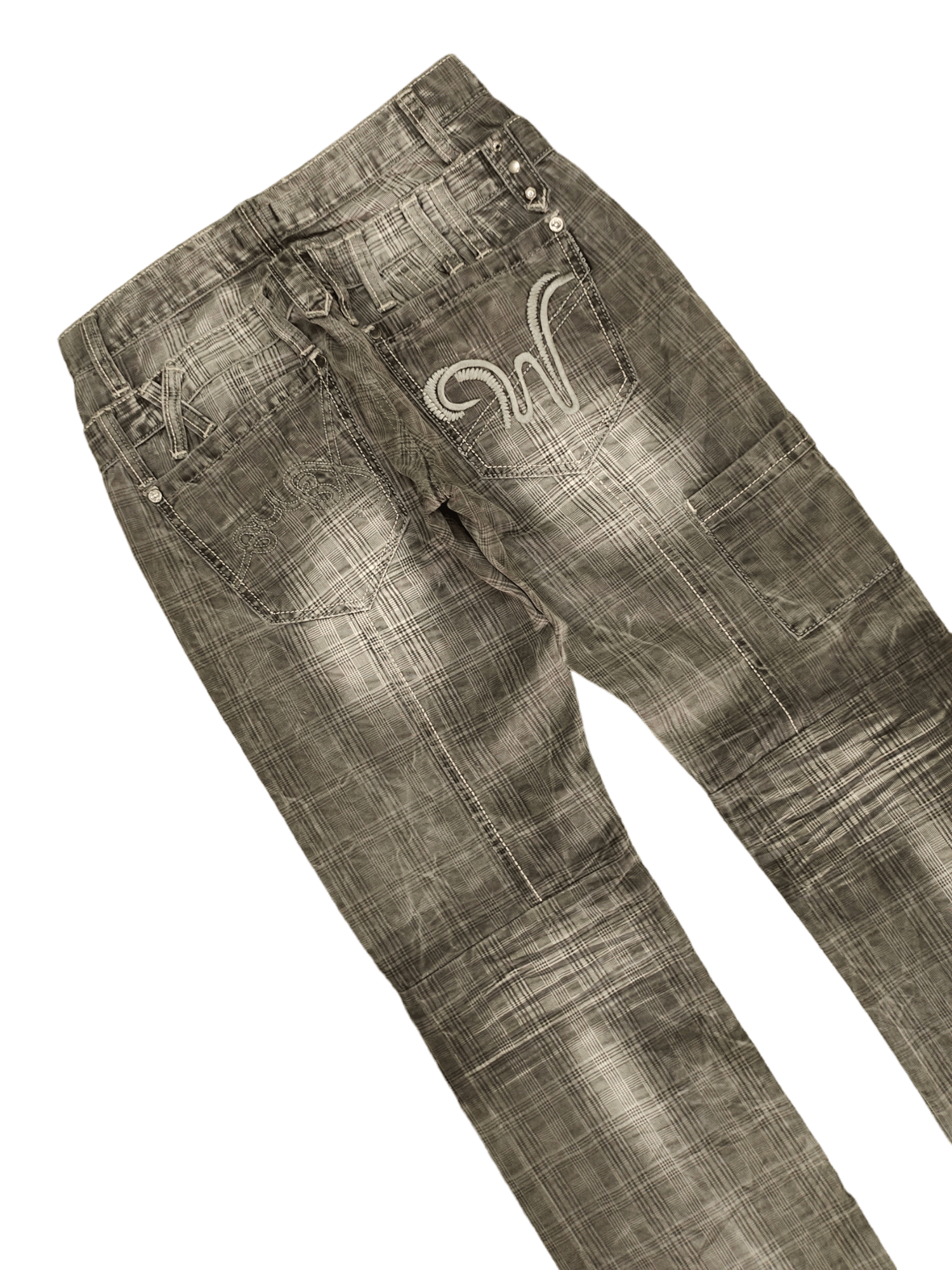 If Six Was Nine Cipo & Maxx Double Waist Cut & Sew Jeans Doublet Styles Size US 32 / EU 48 - 12 Thumbnail
