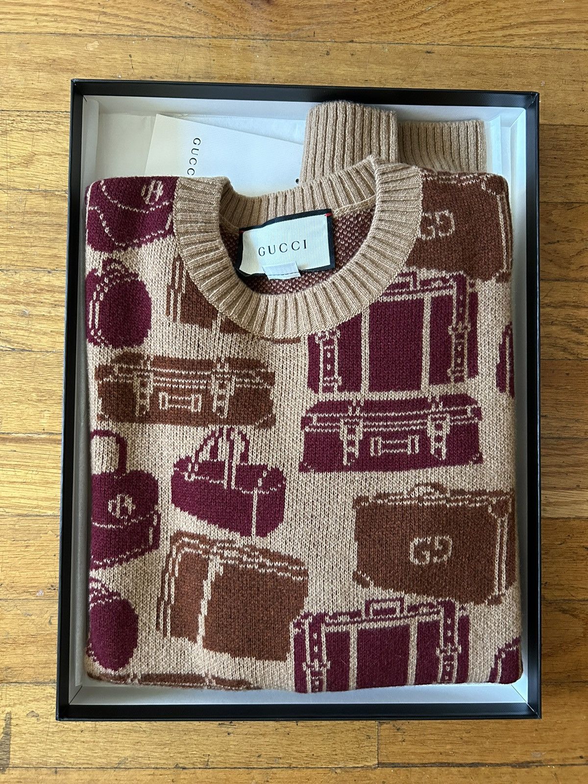 Gucci Luggage Knit Sweater Size US M / EU 48-50 / 2 - 3 Thumbnail