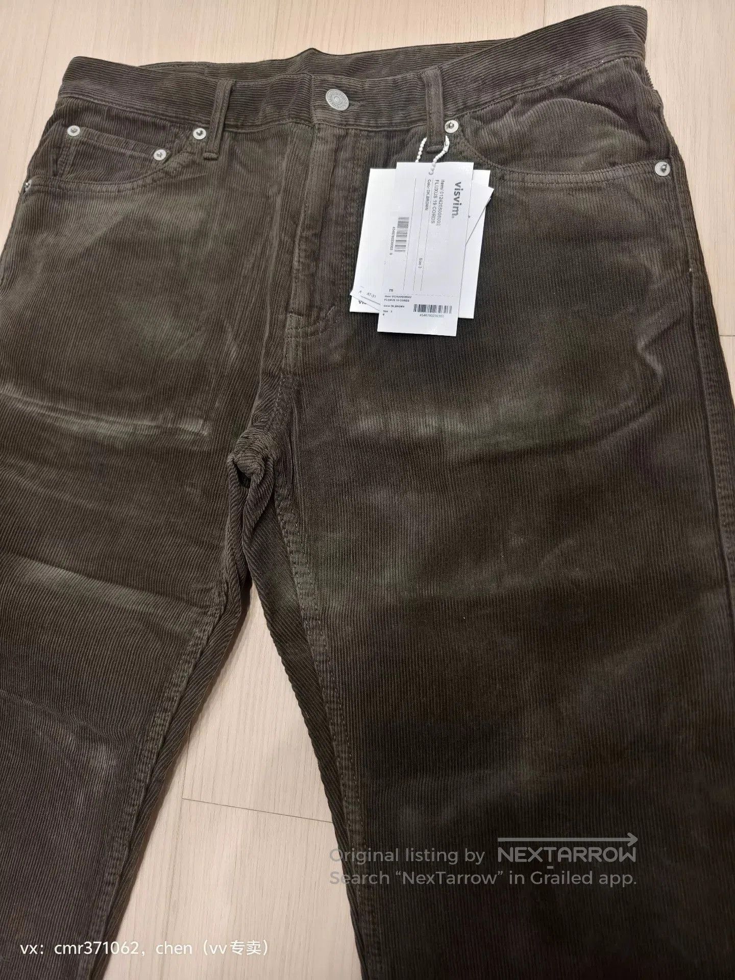 Visvim VISVIM 24AW FLUXUS 19 CORDS. Size US 26 / EU 42 - 3 Thumbnail