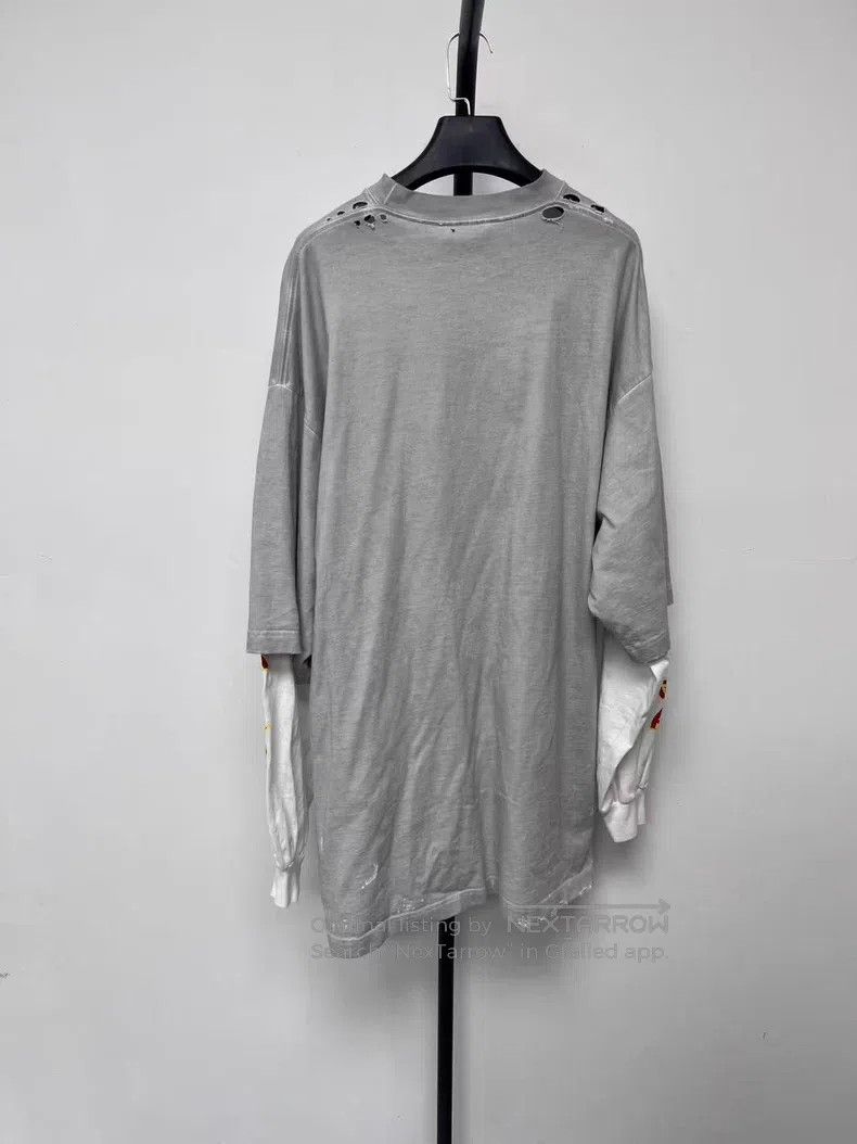 Balenciaga Balenciaga Flame Logo Two-Piece Assembled Long Sleeve Size US S / EU 44-46 / 1 - 2 Thumbnail