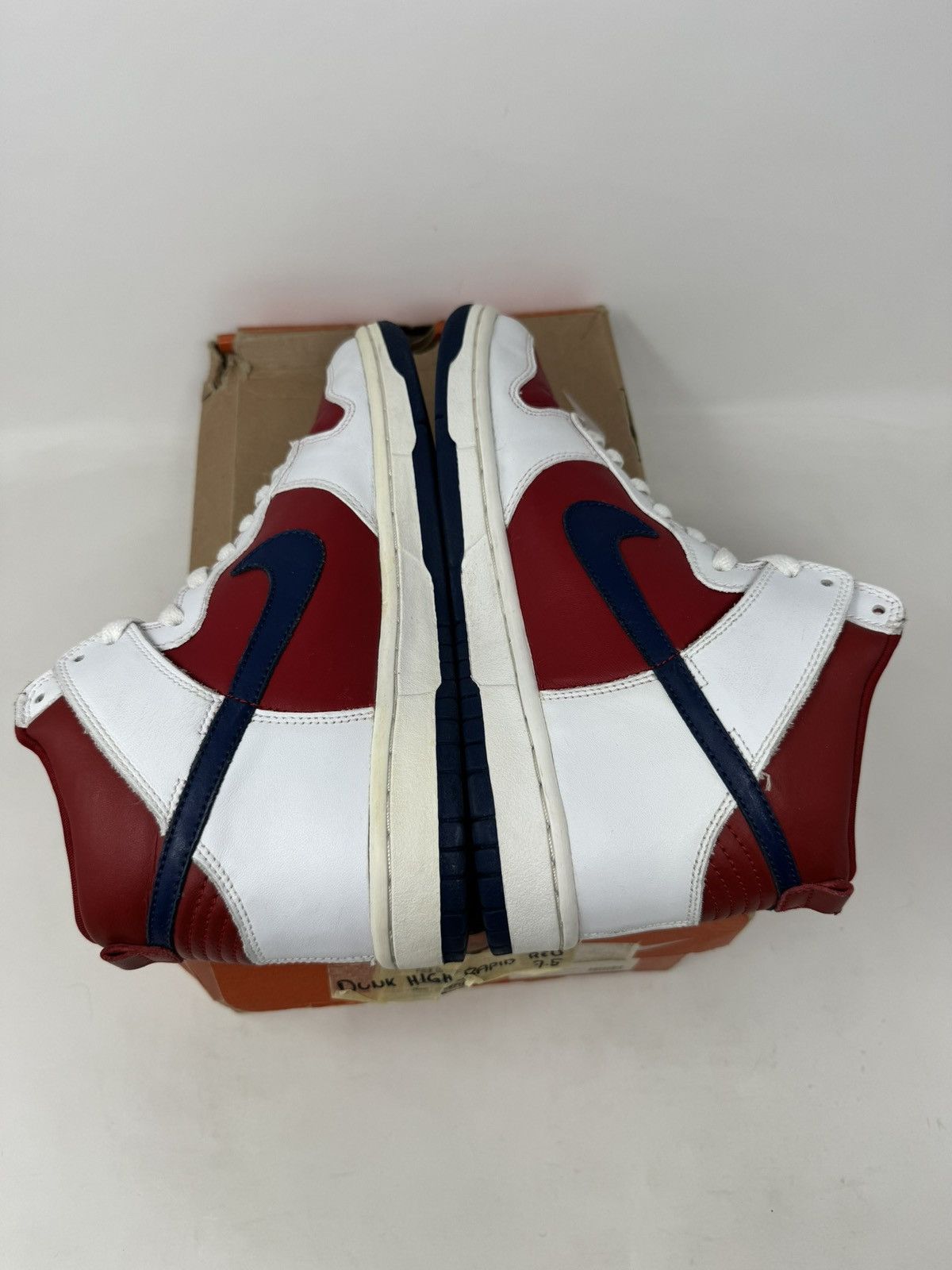 Nike Nike Dunk High Rapid Varsity Red Size US 7.5 / EU 40-41 - 7 Thumbnail