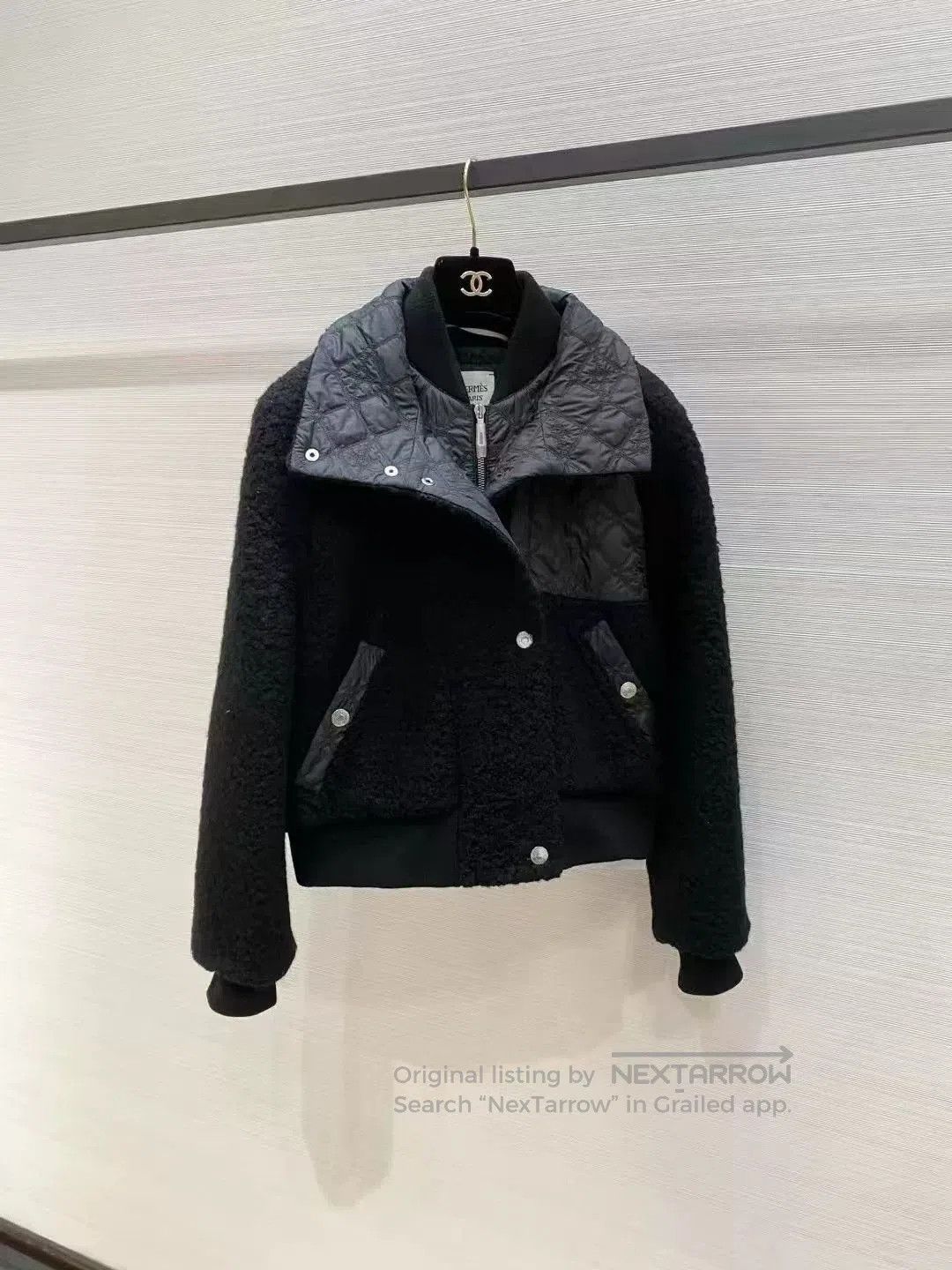 Hermes Hermes Teddy Wool Zip Jacket. Size US XS / EU 42 / 0 - 1 Thumbnail