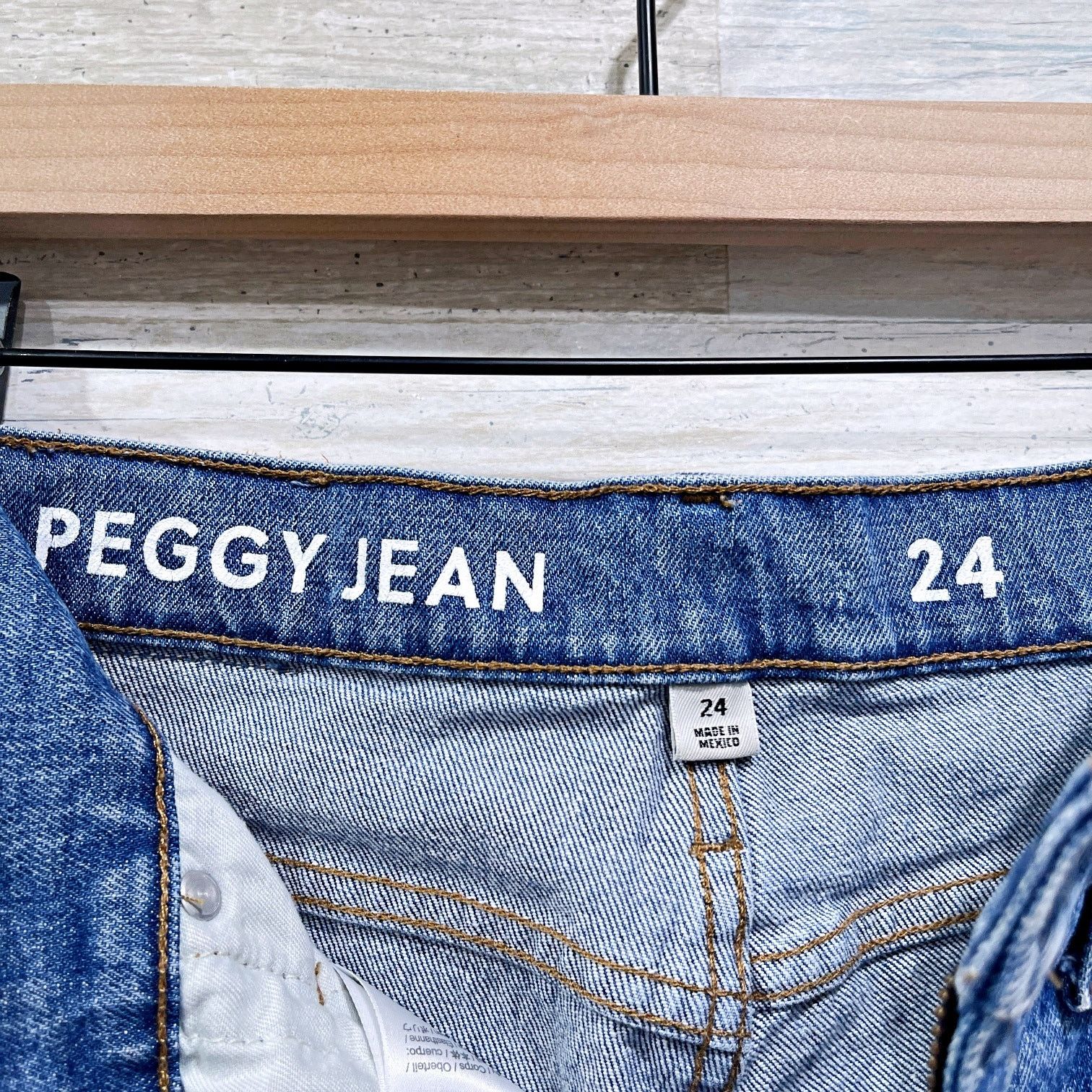 J.Crew J Crew Peggy Barrel Leg Jeans Medium Wash High Rise Women 24 Size 24" / US 00 / IT 34 - 7 Thumbnail