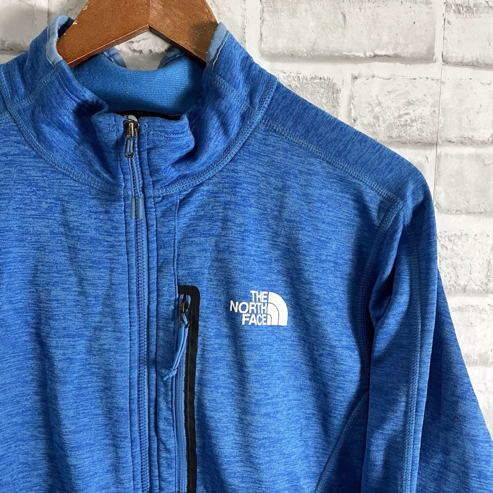 The North Face The North Face Blue Zip-Up Jacket Mens Size M Size US M / EU 48-50 / 2 - 2 Thumbnail