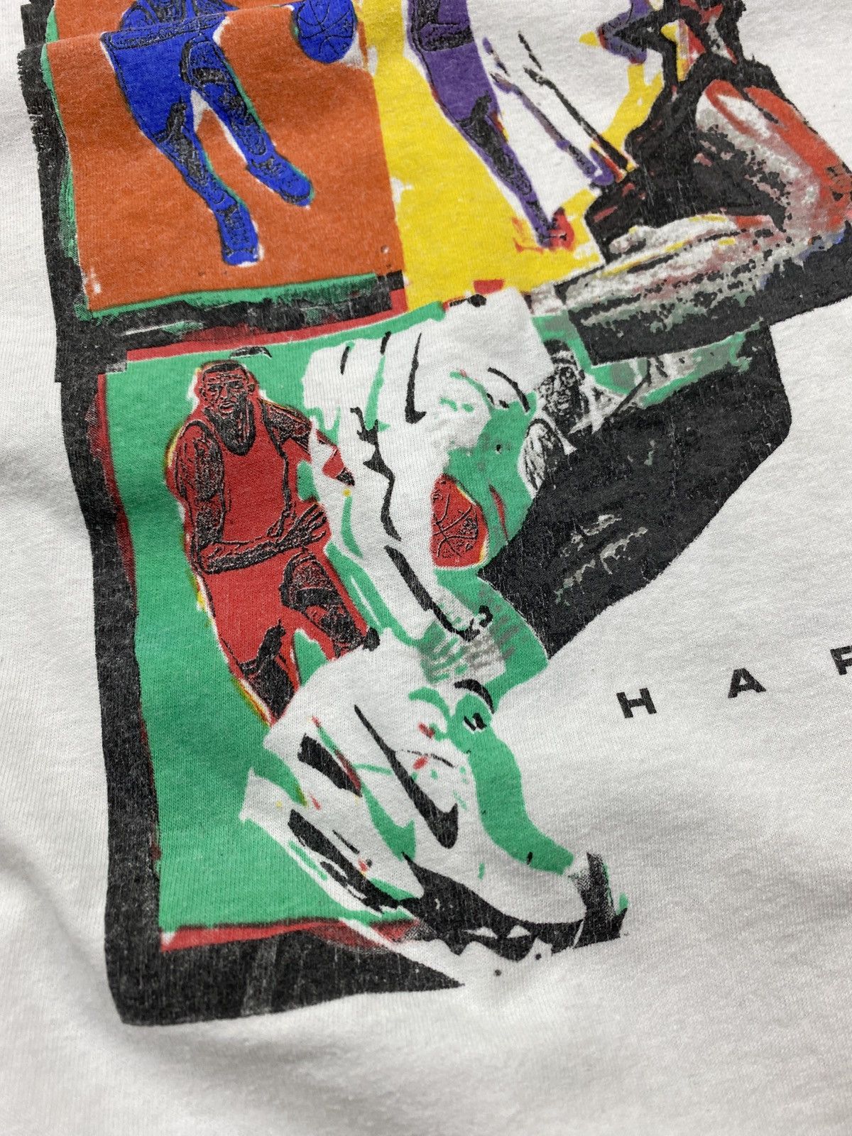 NBA × Nike × Vintage VTG 90s Penny Hardaway Nike NBA Art Tee Size Large Size US L / EU 52-54 / 3 - 9 Thumbnail