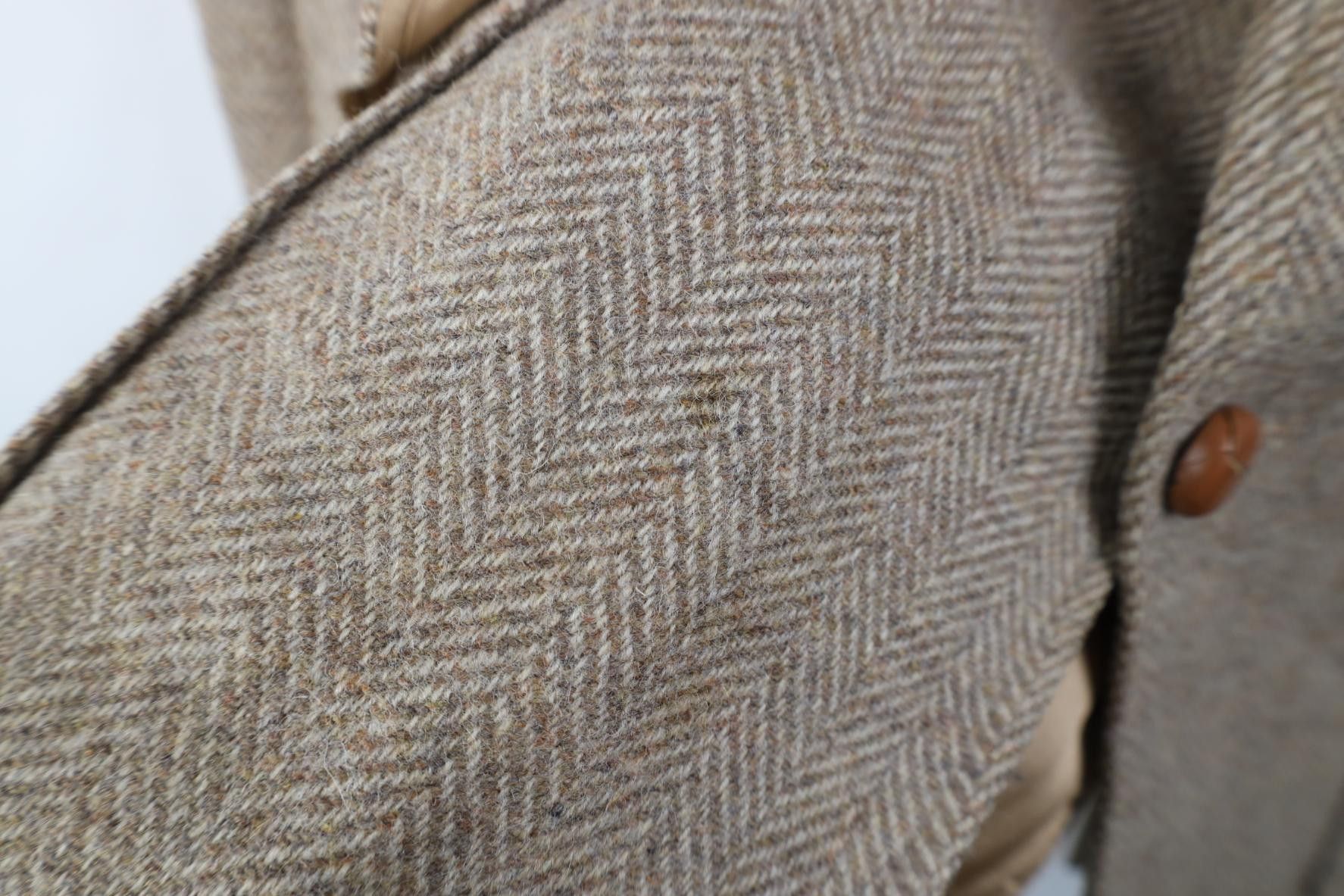 Vintage Vintage 70s Streetwear Herringbone Suit Coat Blazer Jacket Size US XXL / EU 58 / 5 - 9 Thumbnail