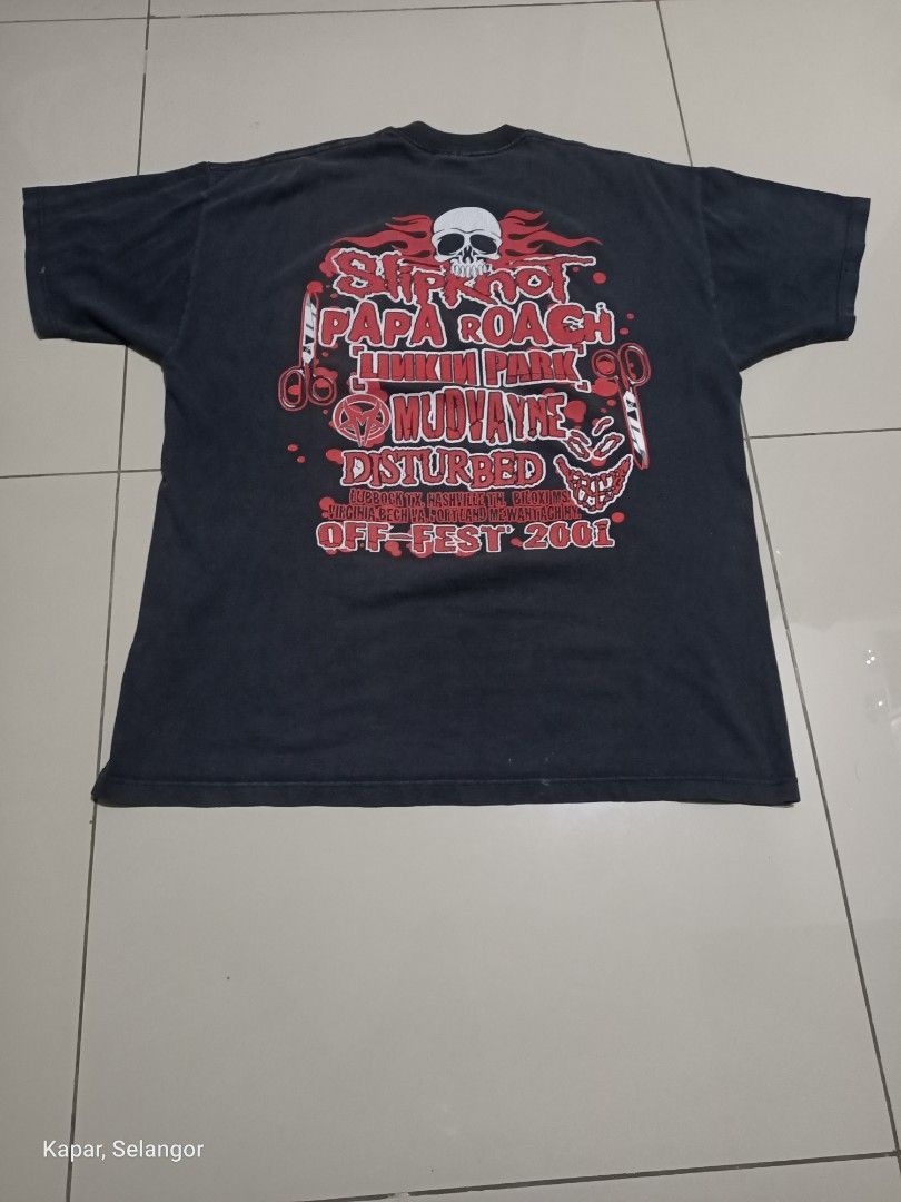 Band Tees × Vintage Vintage off-fest 2001 shirt Size US L / EU 52-54 / 3 - 3 Thumbnail