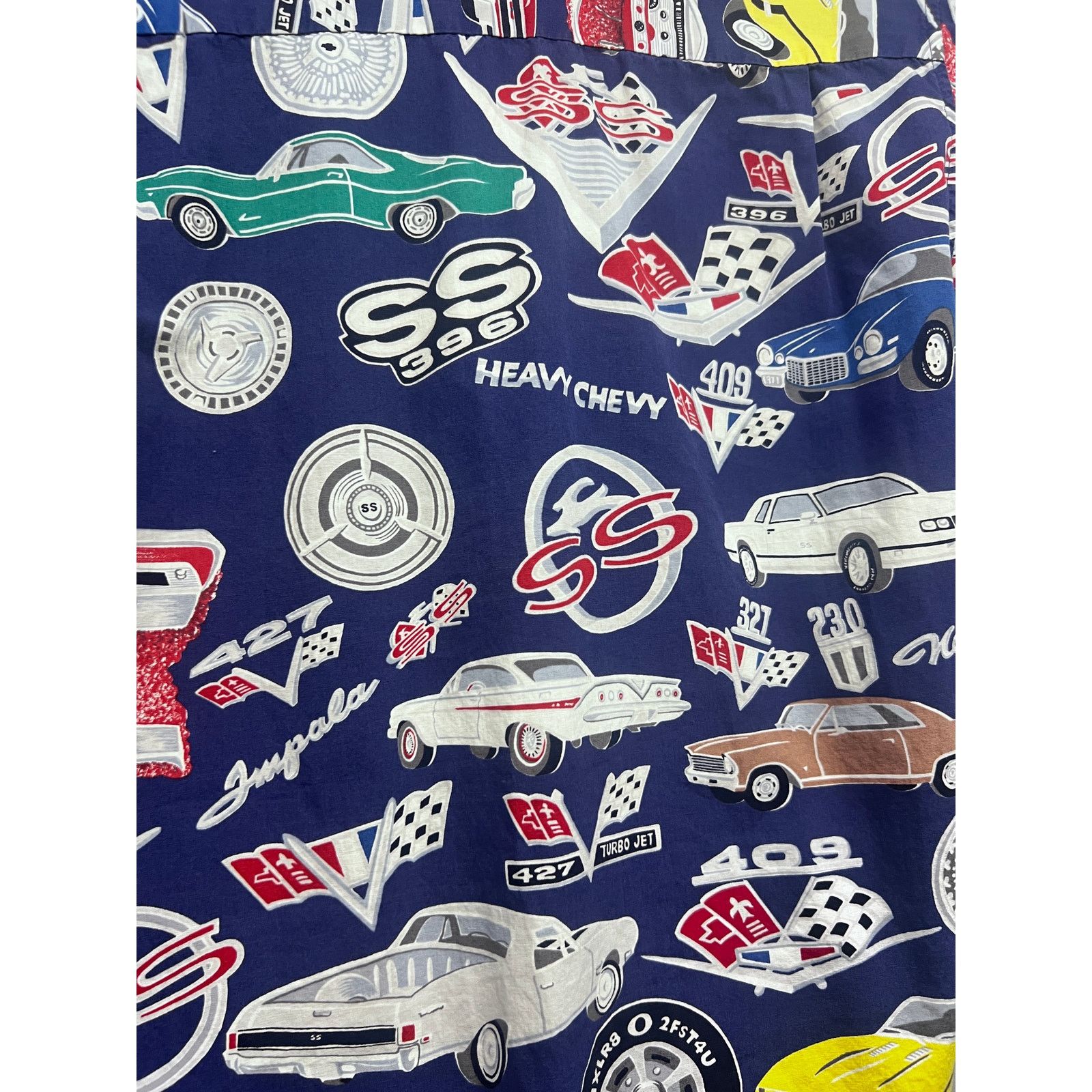 Reyn Spooner Reyn Spooner Chevy Cars Hawaiian Button Up Shirt Pocket S Size US S / EU 44-46 / 1 - 6 Thumbnail