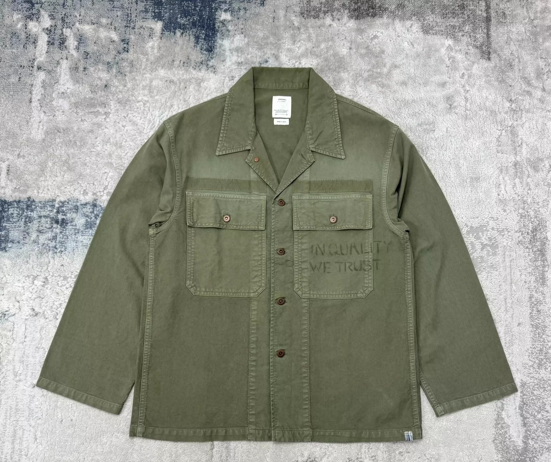 Visvim VISVIM CARDWELL SHIRT L/S DMGD Size US L / EU 52-54 / 3 - 1 Thumbnail