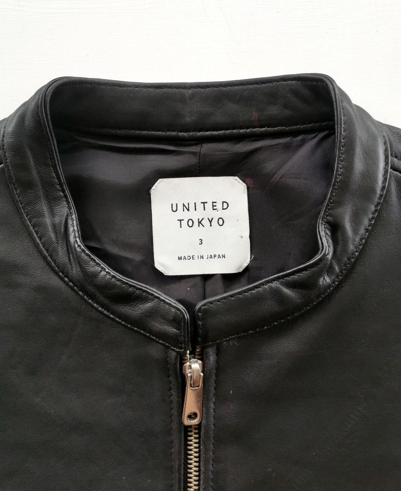 Japanese Brand Lambskin United Tokyo Leather Motorcycle Jackets Size US S / EU 44-46 / 1 - 9 Thumbnail