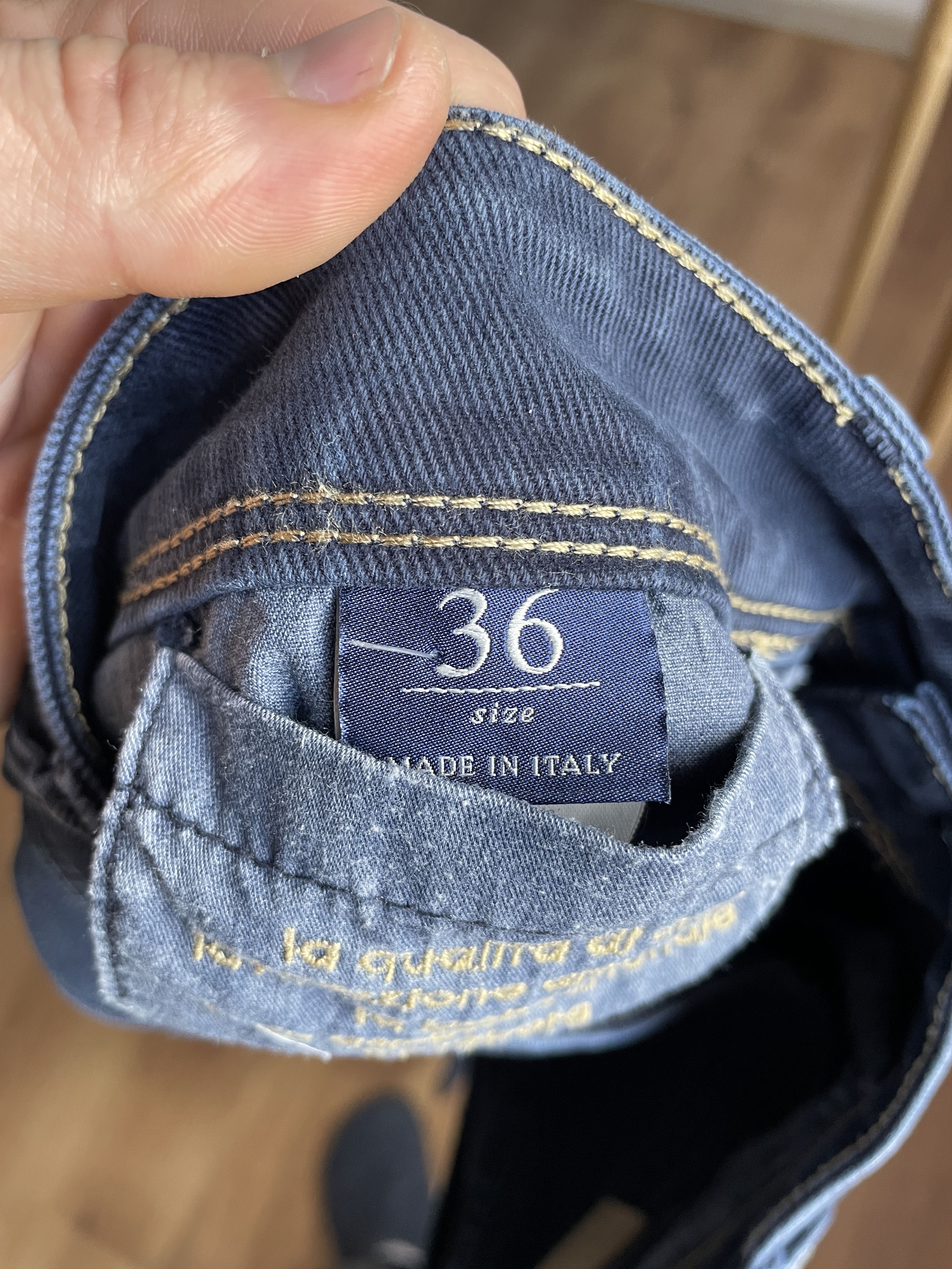 Boggi Boggi Manuel Extra Slim Fit Distressed Garment Dyed Denim Size US 36 / EU 52 - 10 Thumbnail