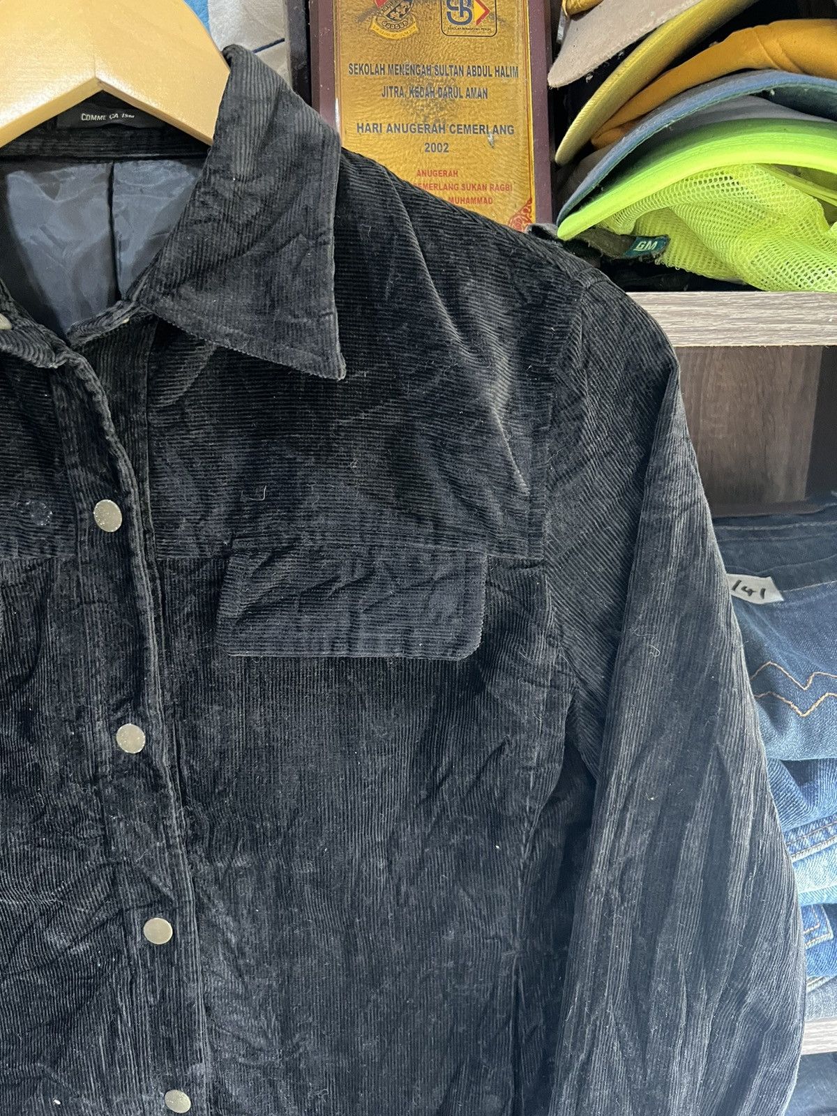 Comme Ca Ism 🔥Comme Ca Ism Corduroy Denim Jacket Size S / US 4 / IT 40 - 5 Thumbnail