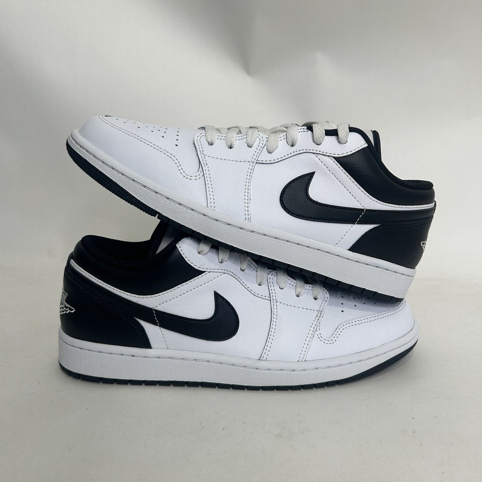 Nike Nike Air Jordan 1 Low Retro “Reverse Panda/White Black” Size US 10 / EU 43 - 1 Thumbnail