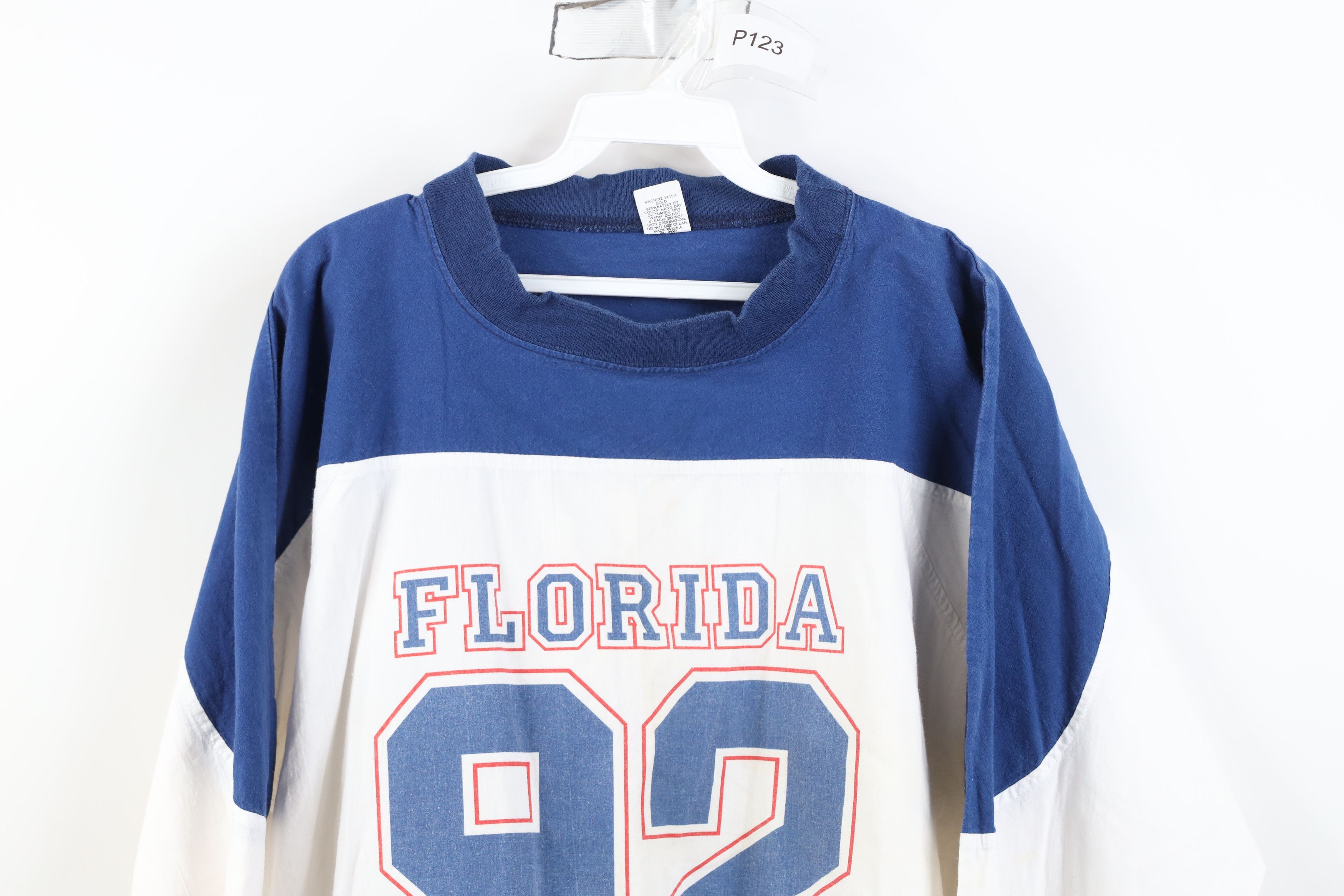 Vintage Vintage 90s Florida Football Jersey Pullover Jacket USA Size US L / EU 52-54 / 3 - 2 Thumbnail