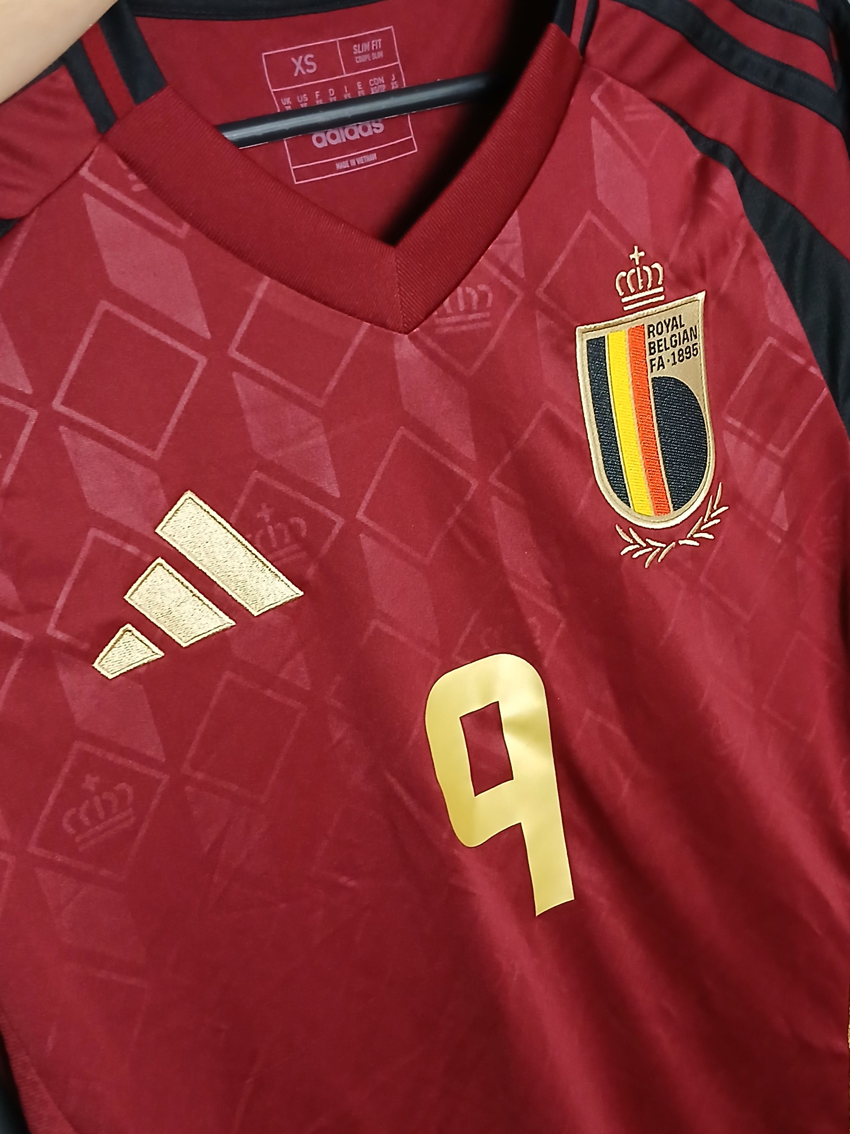 Adidas New Belgium 2024 Home De Bruyne Football Jersey T-Shirt Size US XS / EU 42 / 0 - 4 Thumbnail