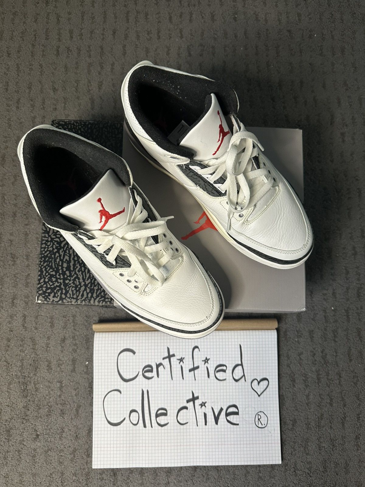 Jordan Brand × Nike Air Jordan 3 Retro Size US 11 / EU 44 - 5 Thumbnail