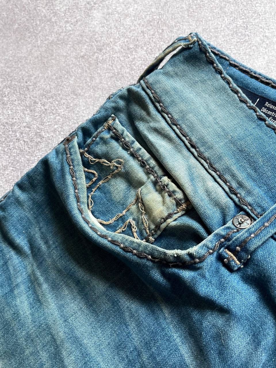 True Religion × Vintage Vintage True Religion Baggy Jeans Chief Keef Style 33 Size US 33 - 8 Thumbnail