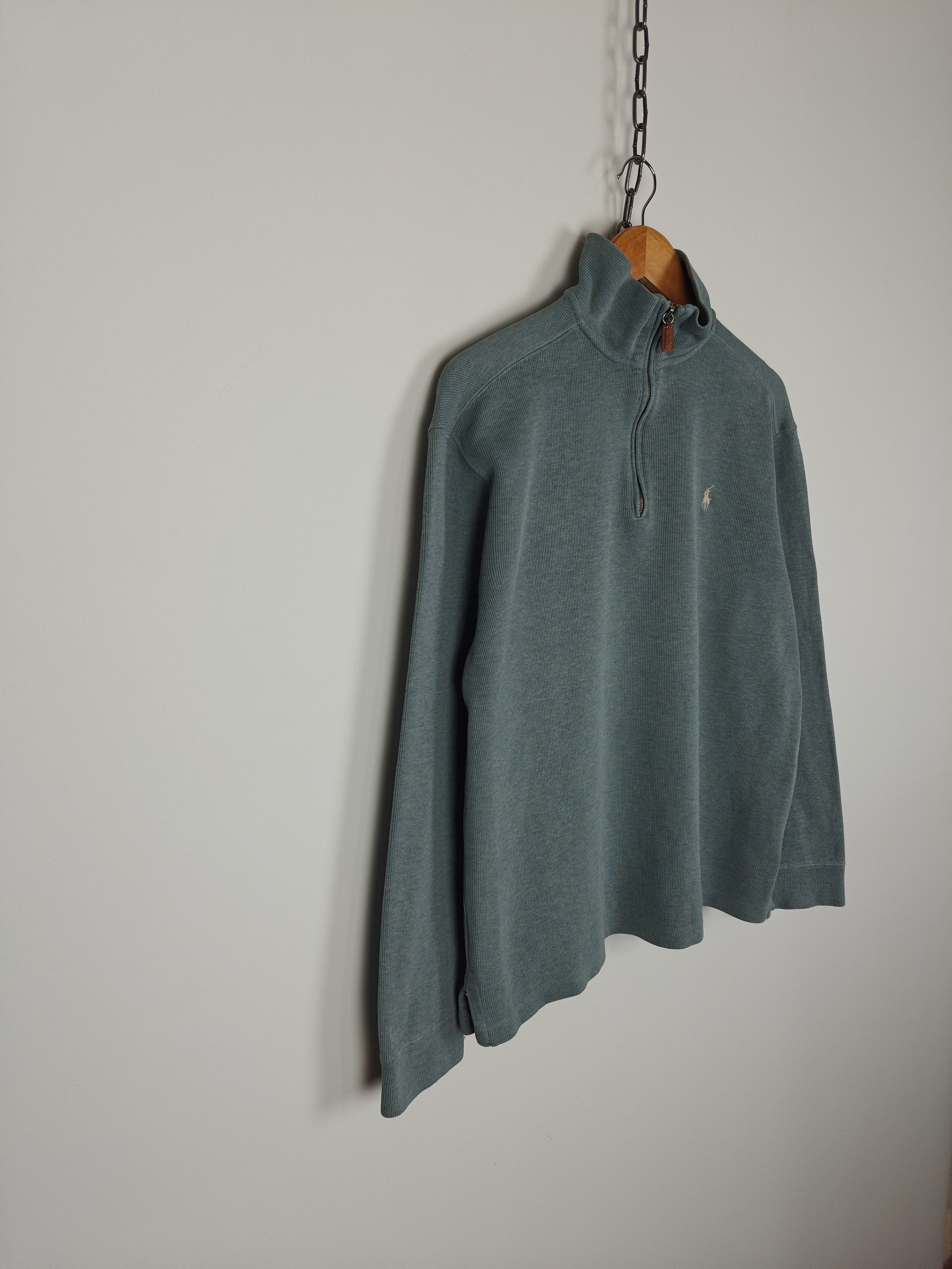 Polo Ralph Lauren Polo Ralph Lauren Sweatshirt 1/4 Zip Pullover Vintage M Size US M / EU 48-50 / 2 - 5 Thumbnail