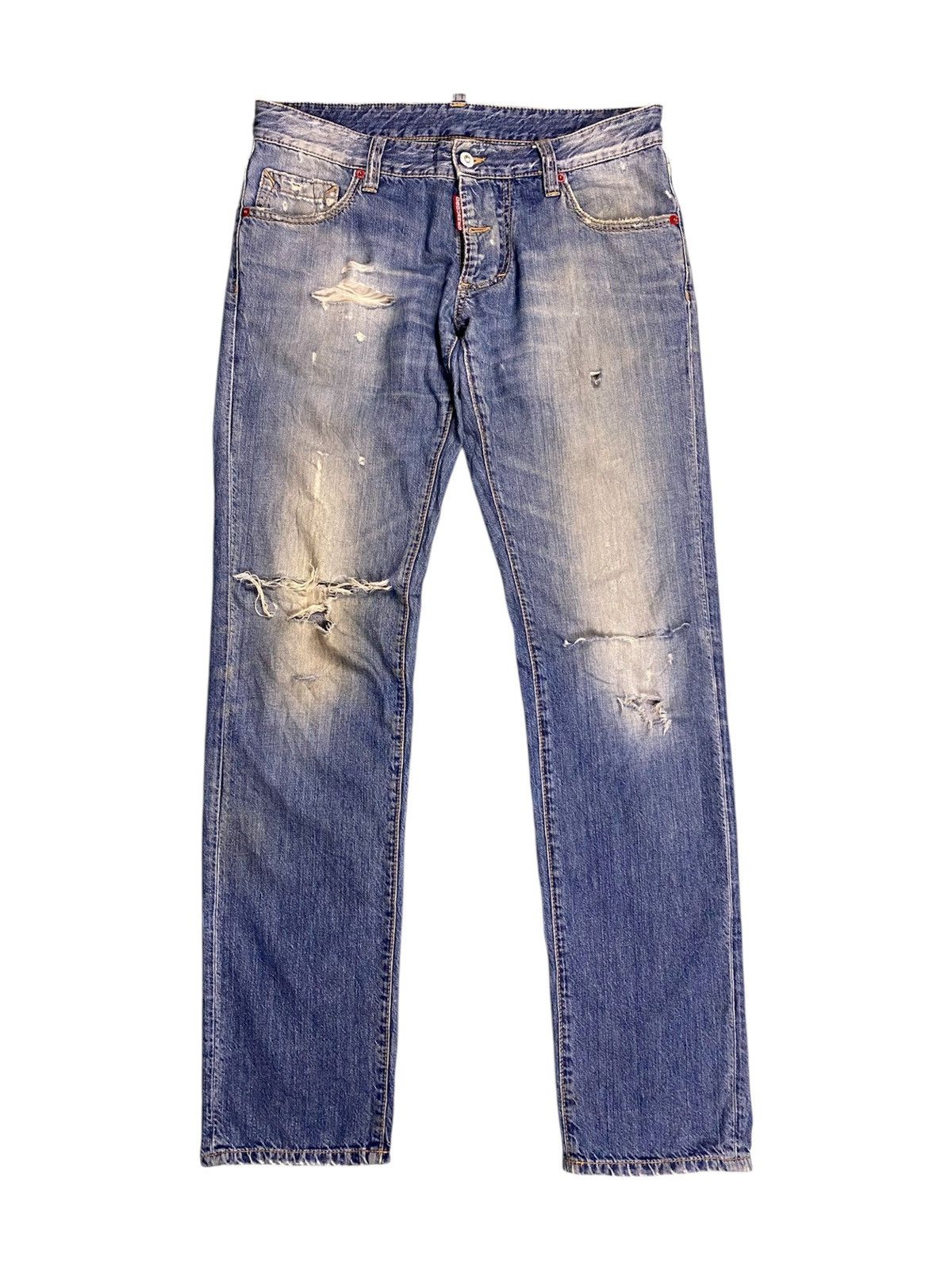Dsquared2 Dsquared2 Distreassed Jeans 34 Size US 32 / EU 48 - 1 Thumbnail