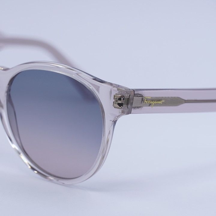 Salvatore Ferragamo Salvatore Ferragamo SF1068S 260 Sunglasses Nude Round Frame Size ONE SIZE - 2 Thumbnail