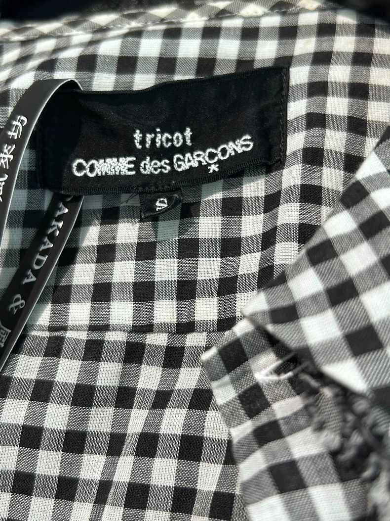 Other Comme Des Garcons Black and white plaid embroidered front Size S / US 4 / IT 40 - 5 Thumbnail