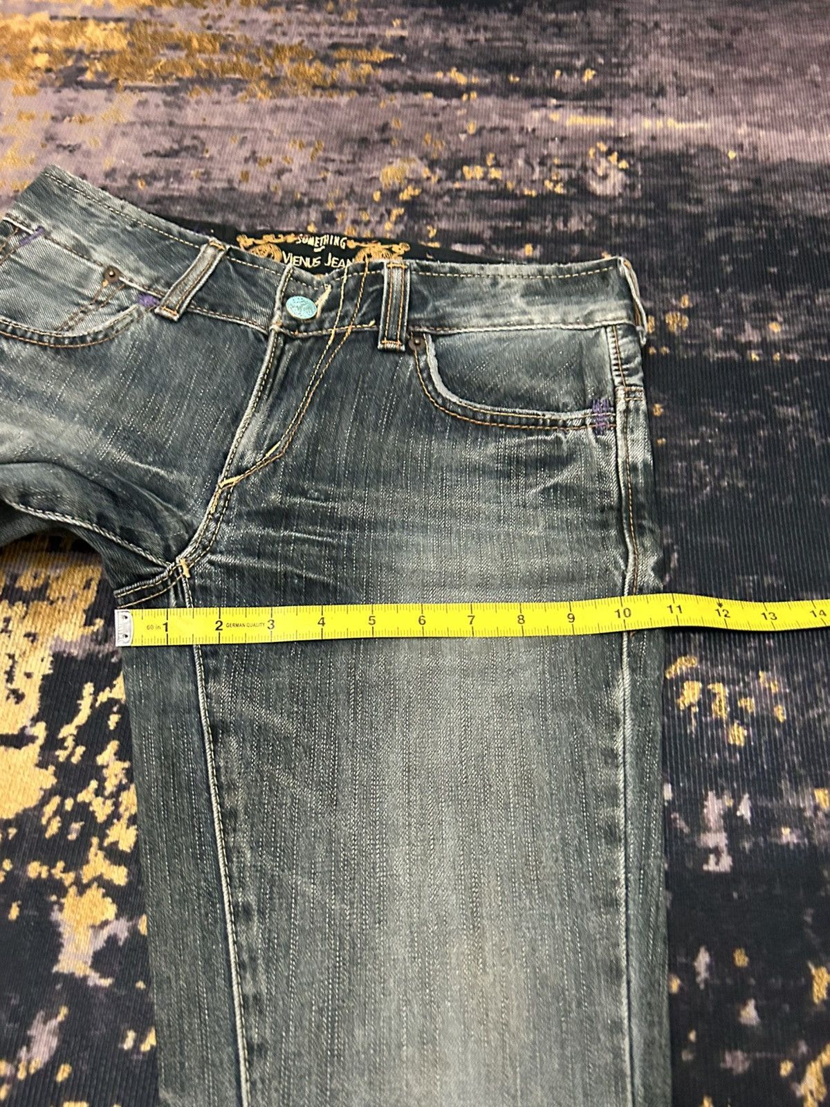 Edwin Vintage Venus Something Edwin Washed Flare Jeans Size US 30 / EU 46 - 17 Thumbnail