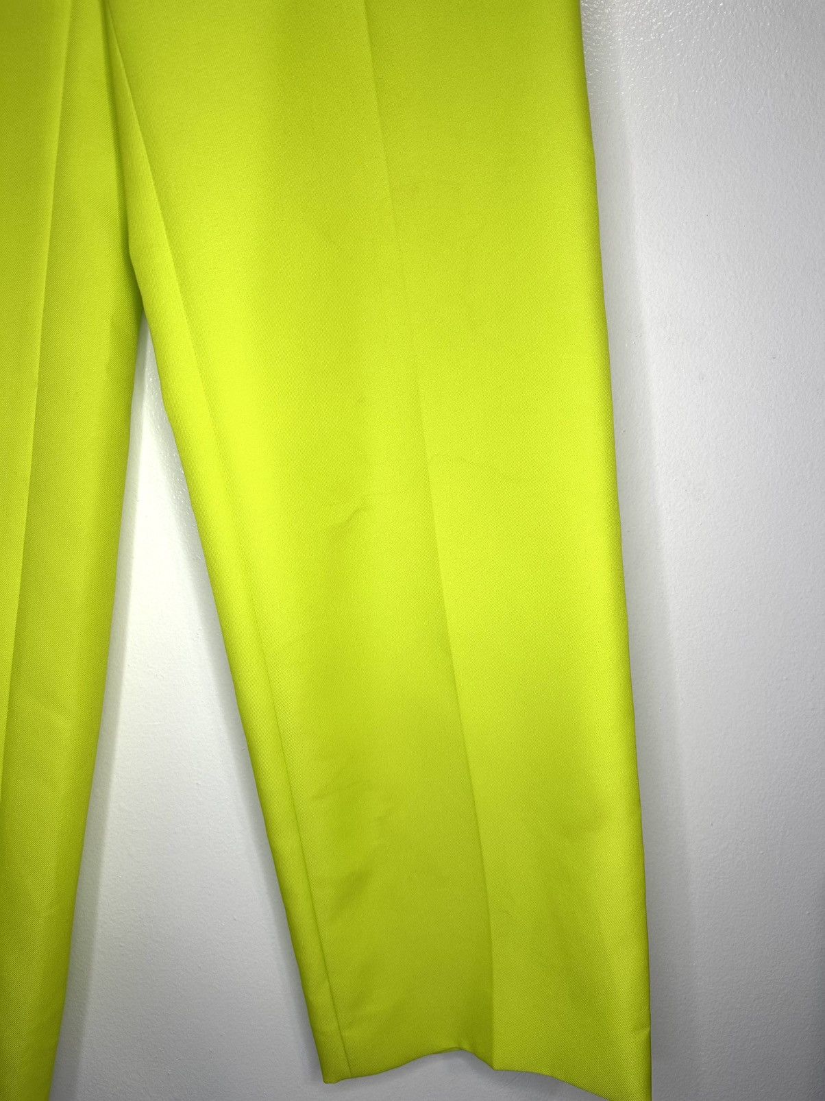 Balenciaga Balenciaga neon yellow trousers Size 28" / US 6 / IT 42 - 4 Thumbnail