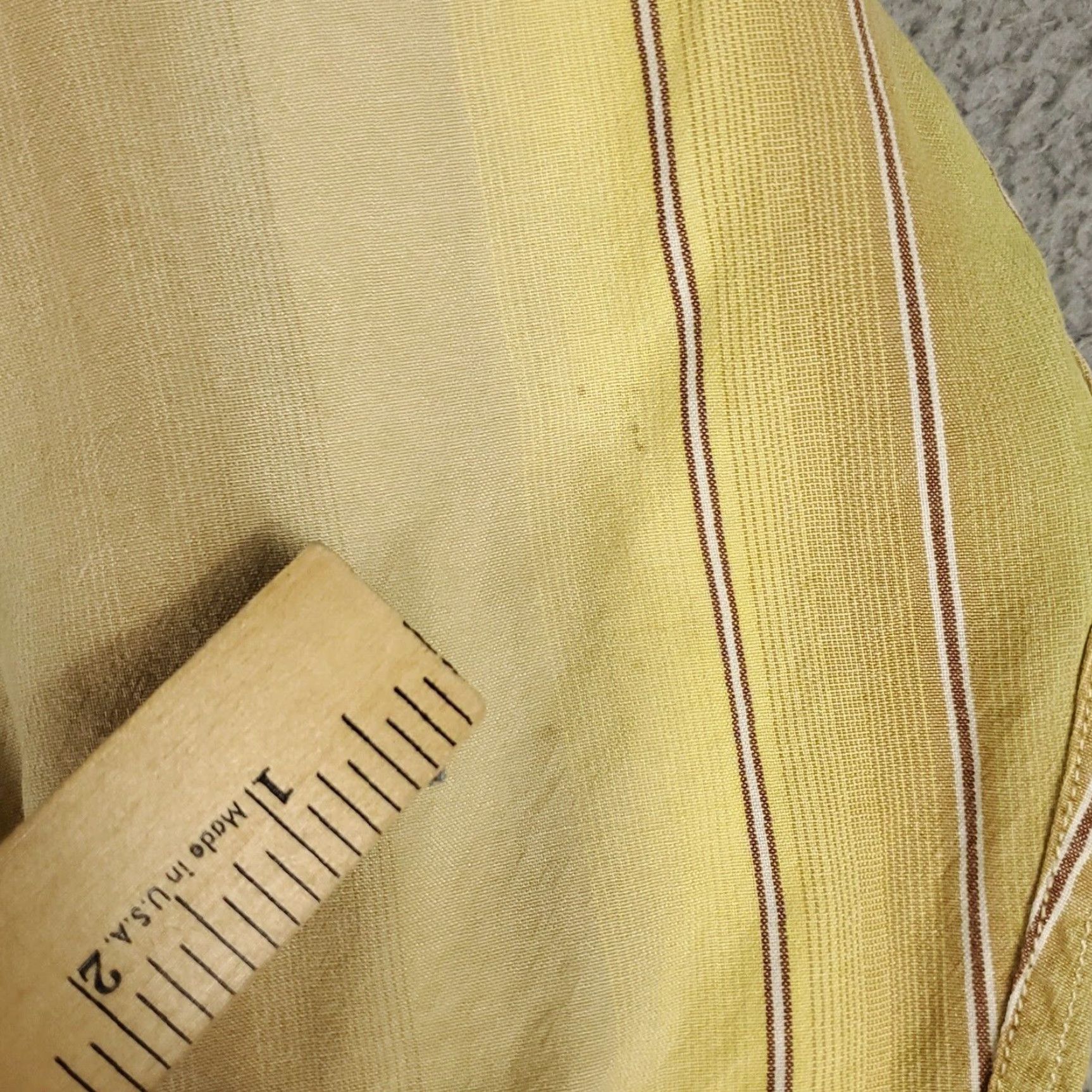 Tommy Bahama Tommy Bahama Shirt Mens Long Sleeve Button-Up Lyocell Beige Striped Adult Large Size US L / EU 52-54 / 3 - 5 Thumbnail
