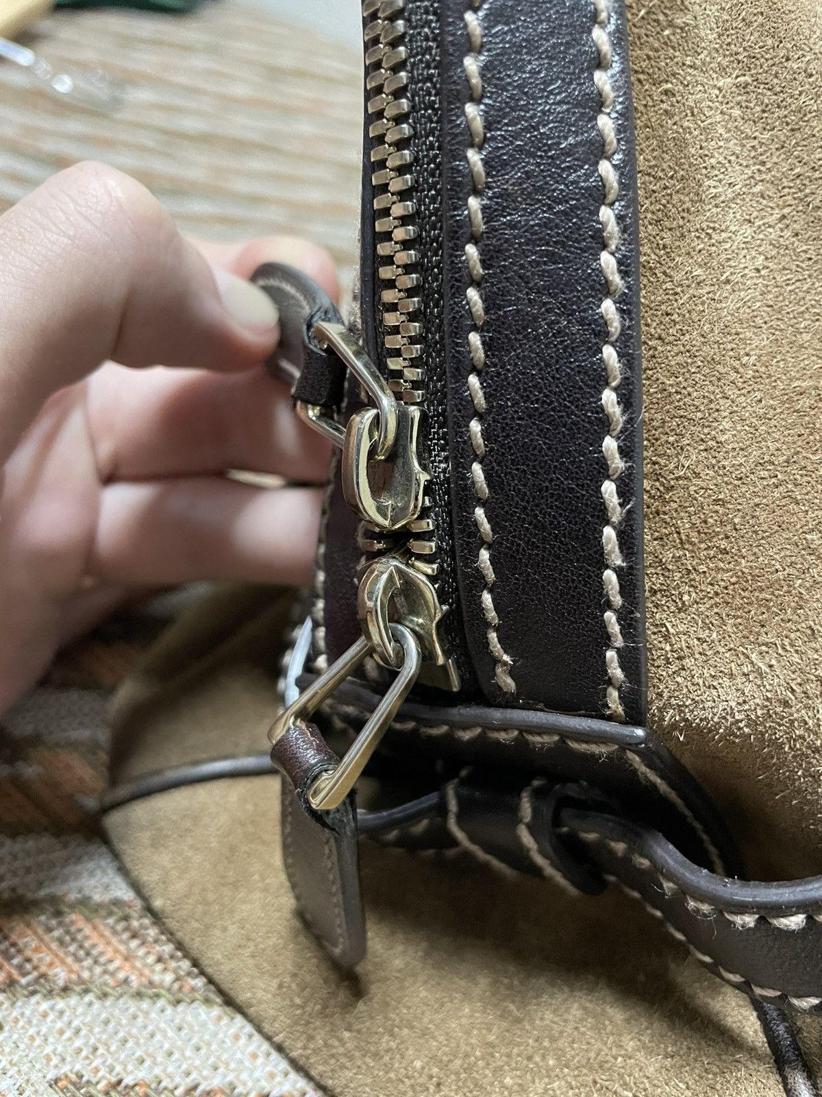 Gucci Gucci suede bag Size ONE SIZE - 10 Thumbnail