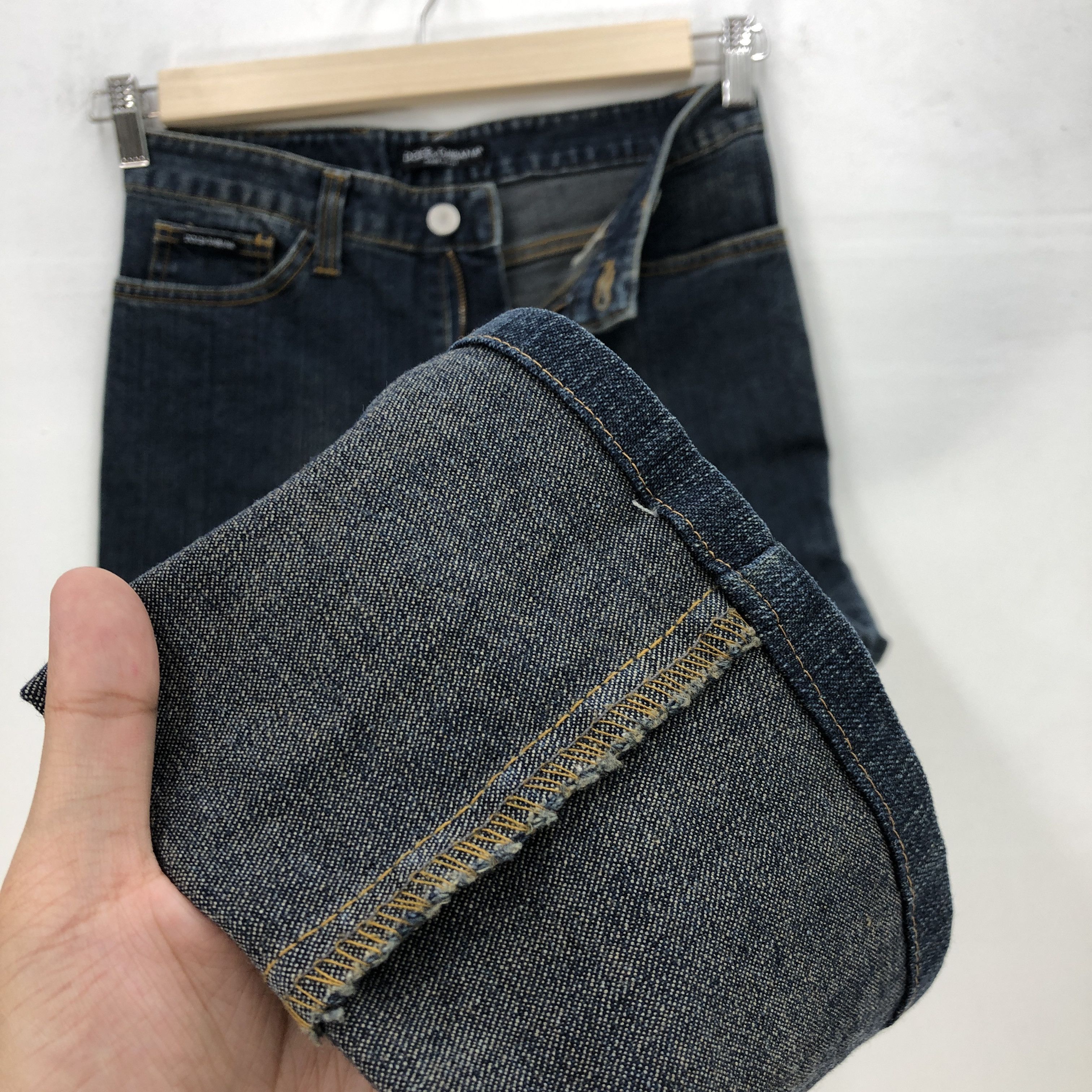 Dolce & Gabbana Vintage Y2K Dolce Gabbana XMickey Mouse Jeans Disney Denim Size 28" / US 6 / IT 42 - 9 Thumbnail