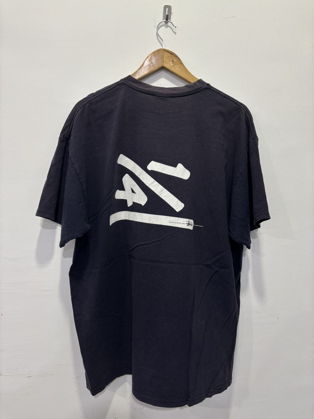 Stussy × Vintage Vintage Stussy 2005 Century Tshirt Size US XL / EU 56 / 4 - 2 Thumbnail