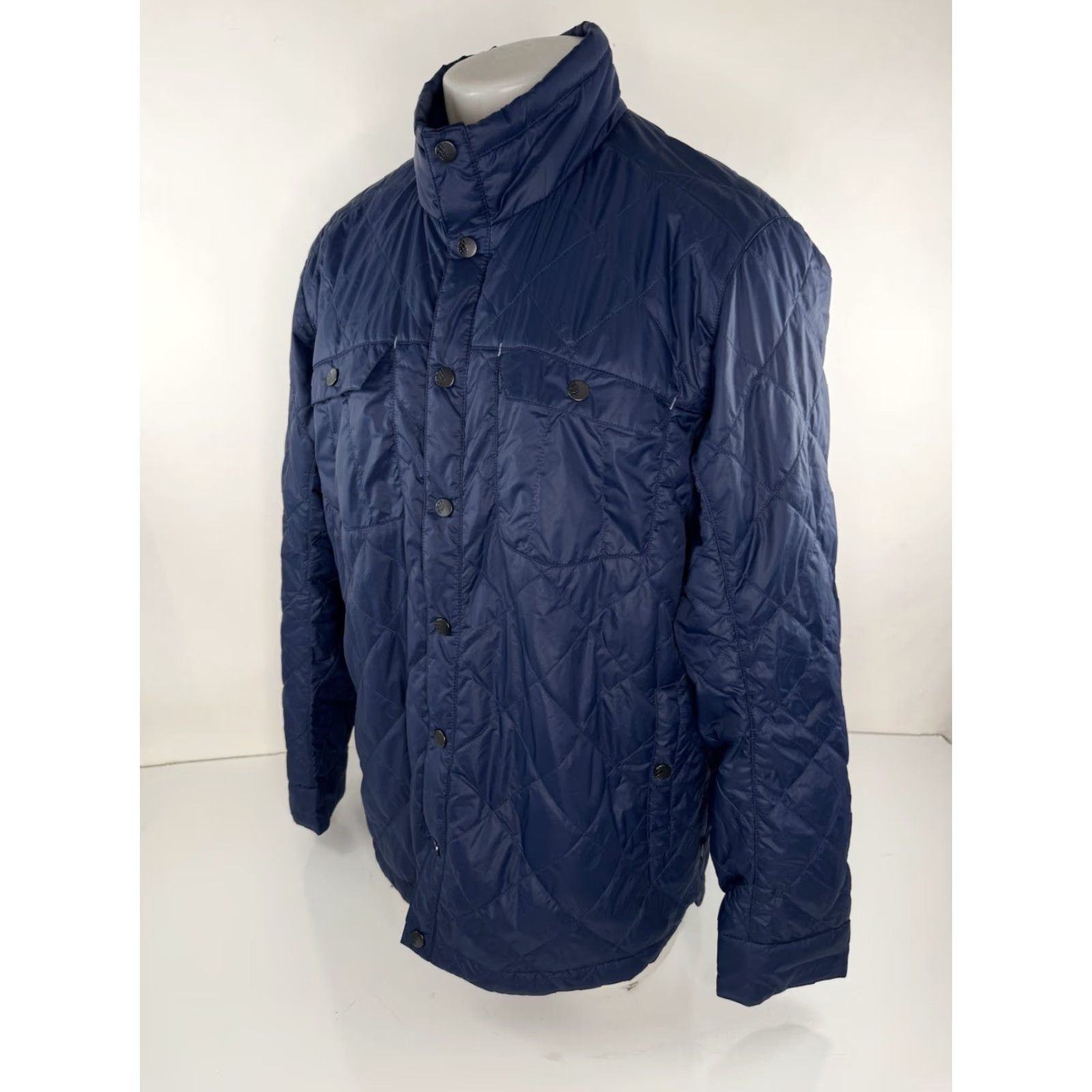 Vintage STIO Quilted Thermore Insulated L Skycrest Snap Shirt Jacket Blue Men XL Snap Jacket Size US L / EU 52-54 / 3 - 2 Thumbnail
