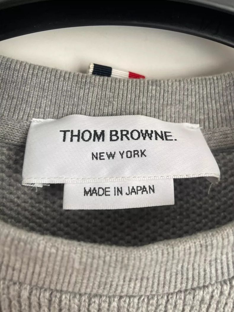 Other Thom Browne Gray striped long sleeve knit Size US XS / EU 42 / 0 - 2 Thumbnail