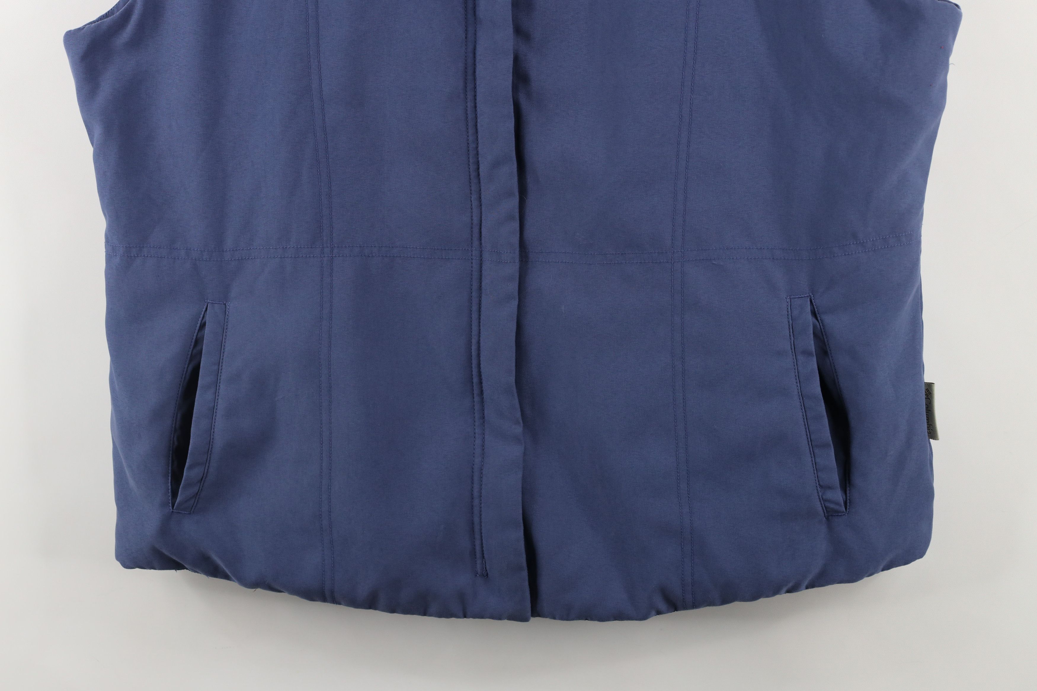 Columbia × Vintage Vintage 90s Columbia Blank Microfiber Full Zip Vest Jacket Size XL / US 12-14 / IT 48-50 - 3 Thumbnail